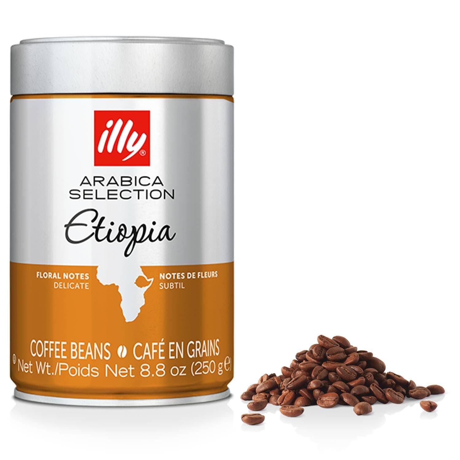 illy Coffee Beans - Ethopia Single Origin, 250 gms