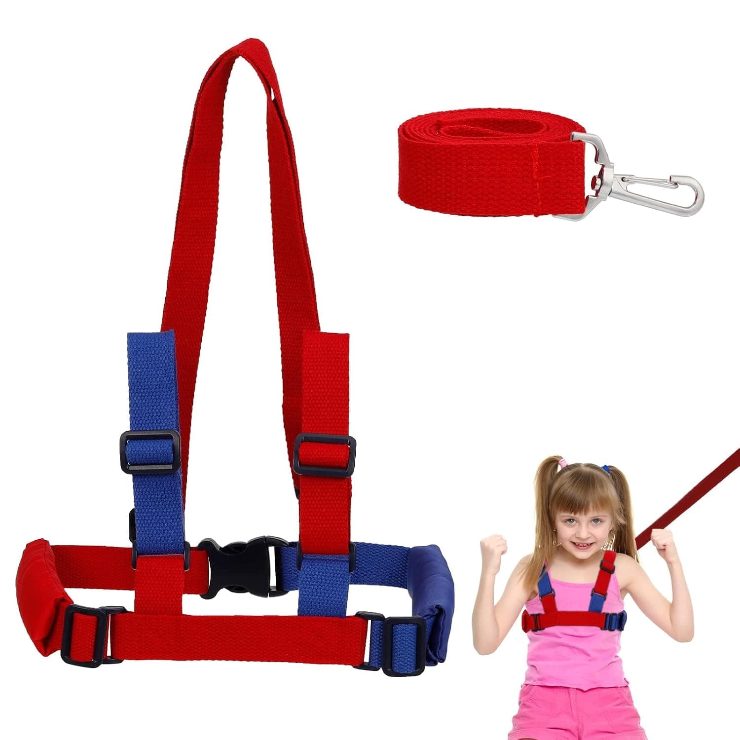 NALACAL Walking Harness and Safety Leash Anti-Lost,Baby Safety Walking Harness Child Toddler Child Rope Leash Walking Hand Belt,Safety Wrist Link,Baby Leash,Anti-Lost Rope for Children