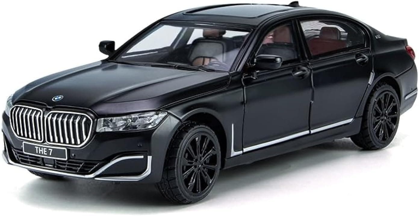 SCIENISH Alloy Car Model 1:24 Rolls Royce Phantom Car Model Boy Toy with Sound and Light and 6 Open Doors SUV Rolls Royce - Black (760)