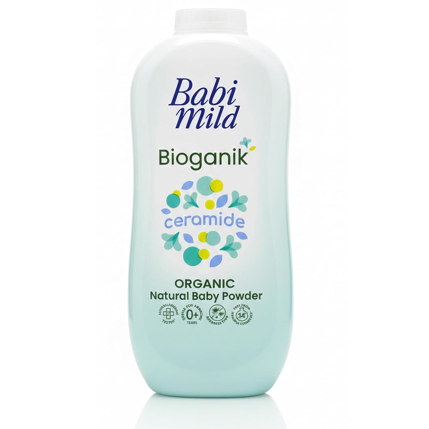 Baby Mild Bioganic Organic Natural Baby Powder with Ceramides, 0+ Years 350g