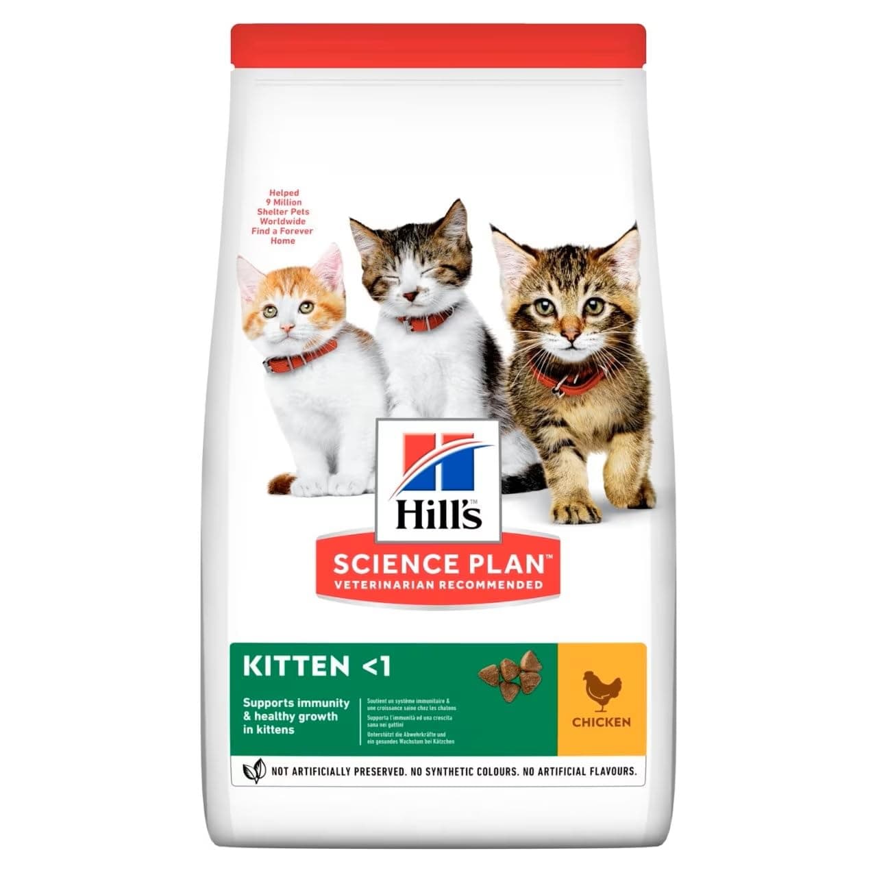 Hill's Science Plan Kitten dry Food with Chicken 1.5 kg