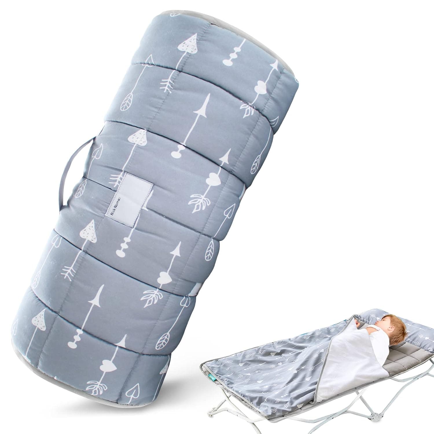 Biloban Toddler Nap Mat for Daycare Nap Mats for Preschool Tavel Sleeping Bag for Kids