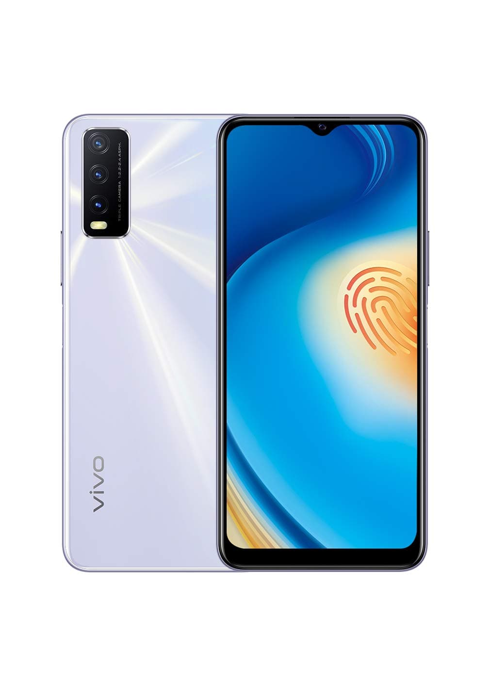 Vivo Y20 Dual SIM Dawn White 4GB RAM 64GB 4G LTE