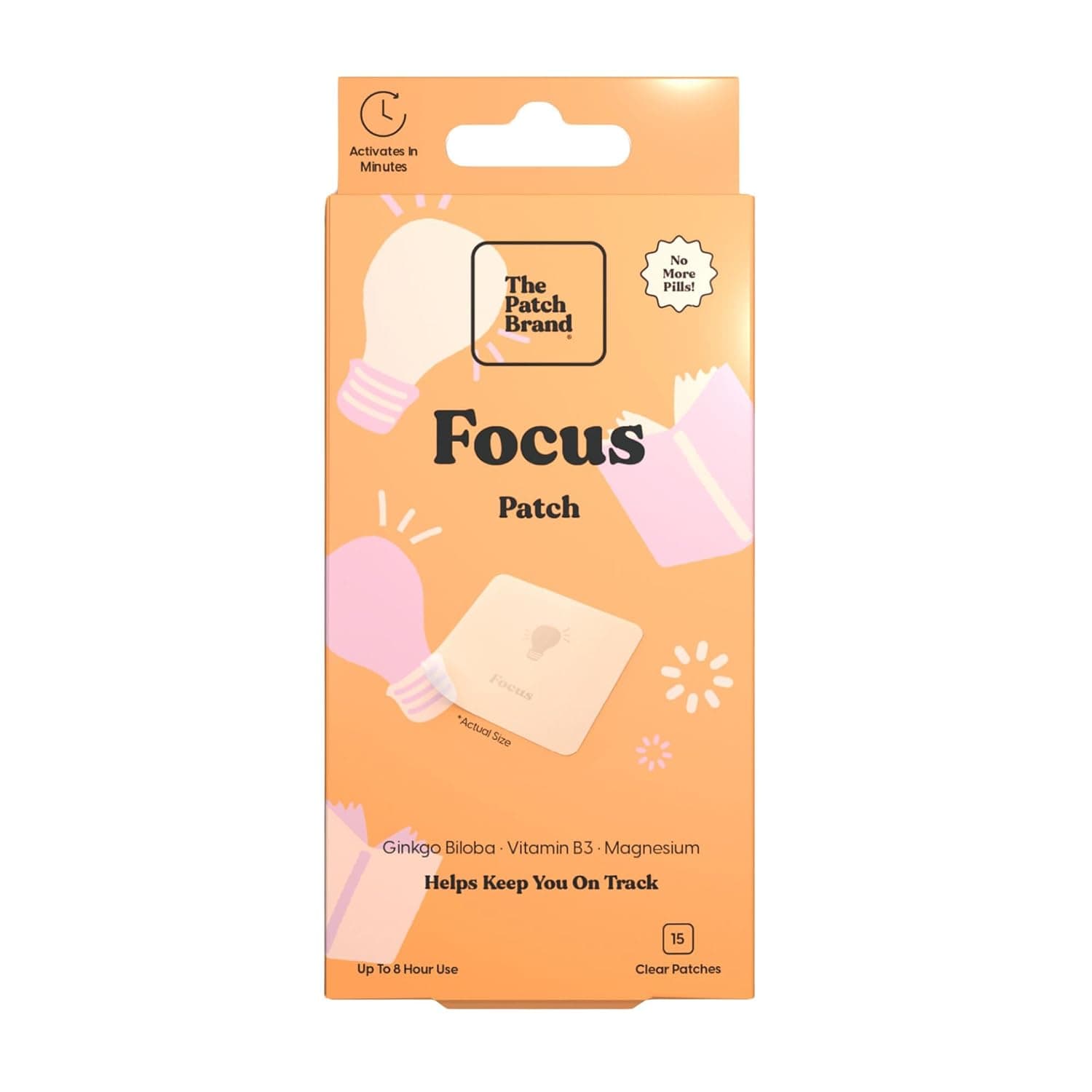 The Patch Brand Focus Vitamin Patch
