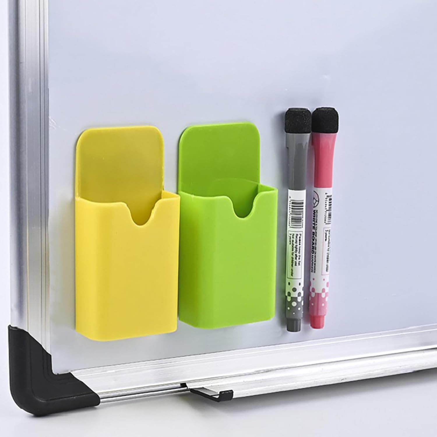 2pcs Pencil Holders Magnetic Pencil Holder Makeup Brush Organizer Desktop Stationary Organizer for Home Office,Style 4
