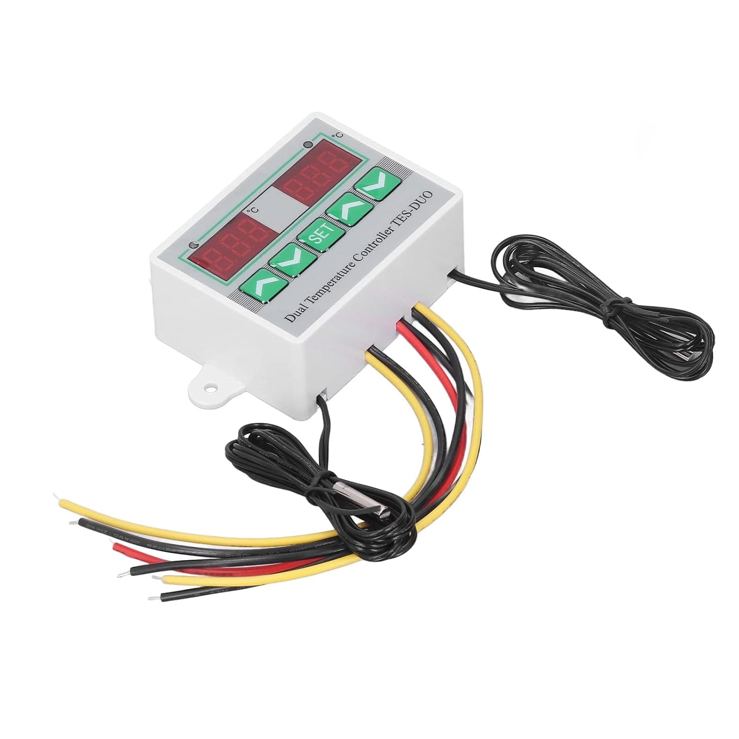 Temperature Controller, Heating Cooling Thermostat 220V Wide Range Delay Protection High Precise for Aquaculture