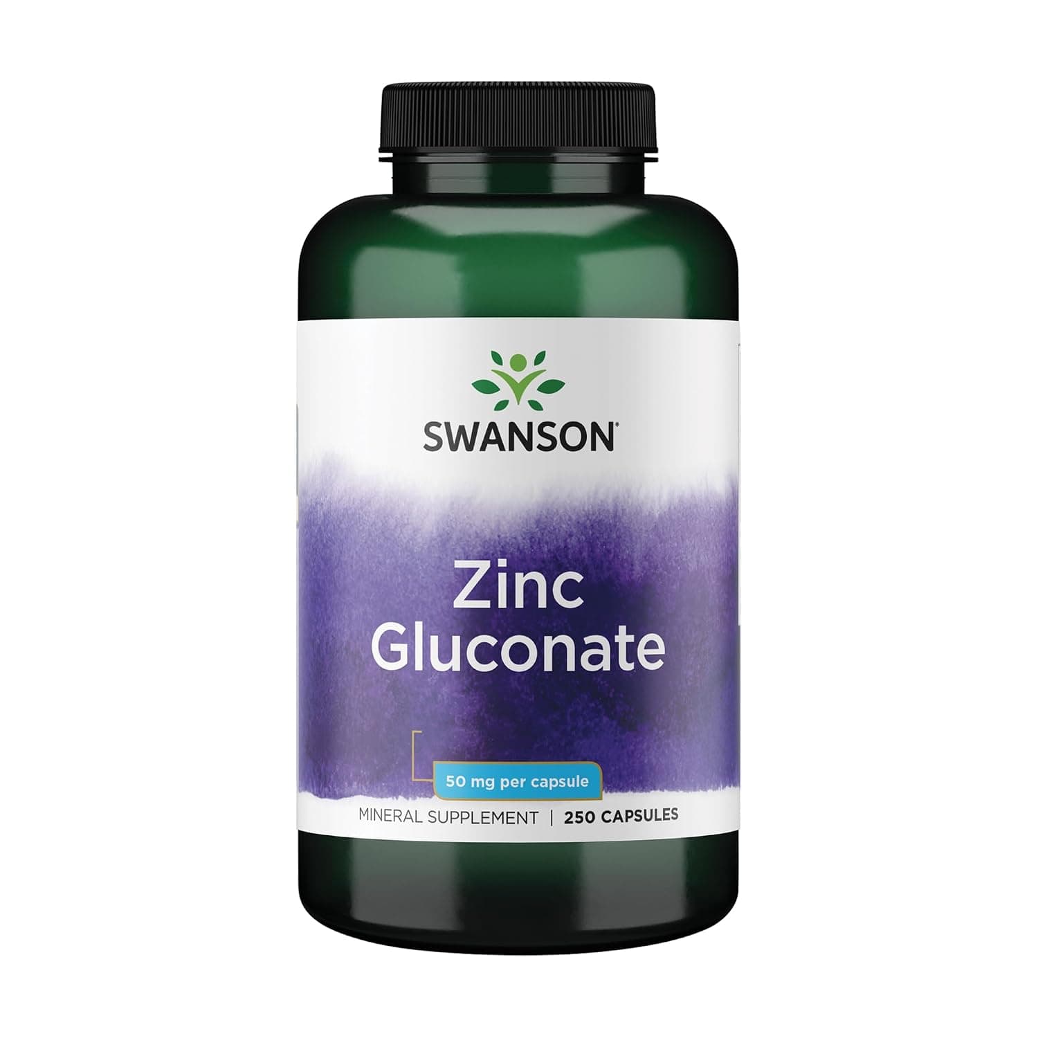 Swanson - Zinc Gluconate 50 mg 250 Caps