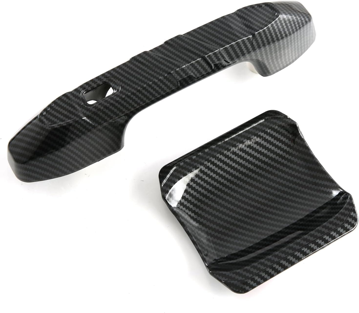Tailgate Handle Cover for Jetour T2 Exterior Accessories 2024 2025 (Carbon Fiber Black)
