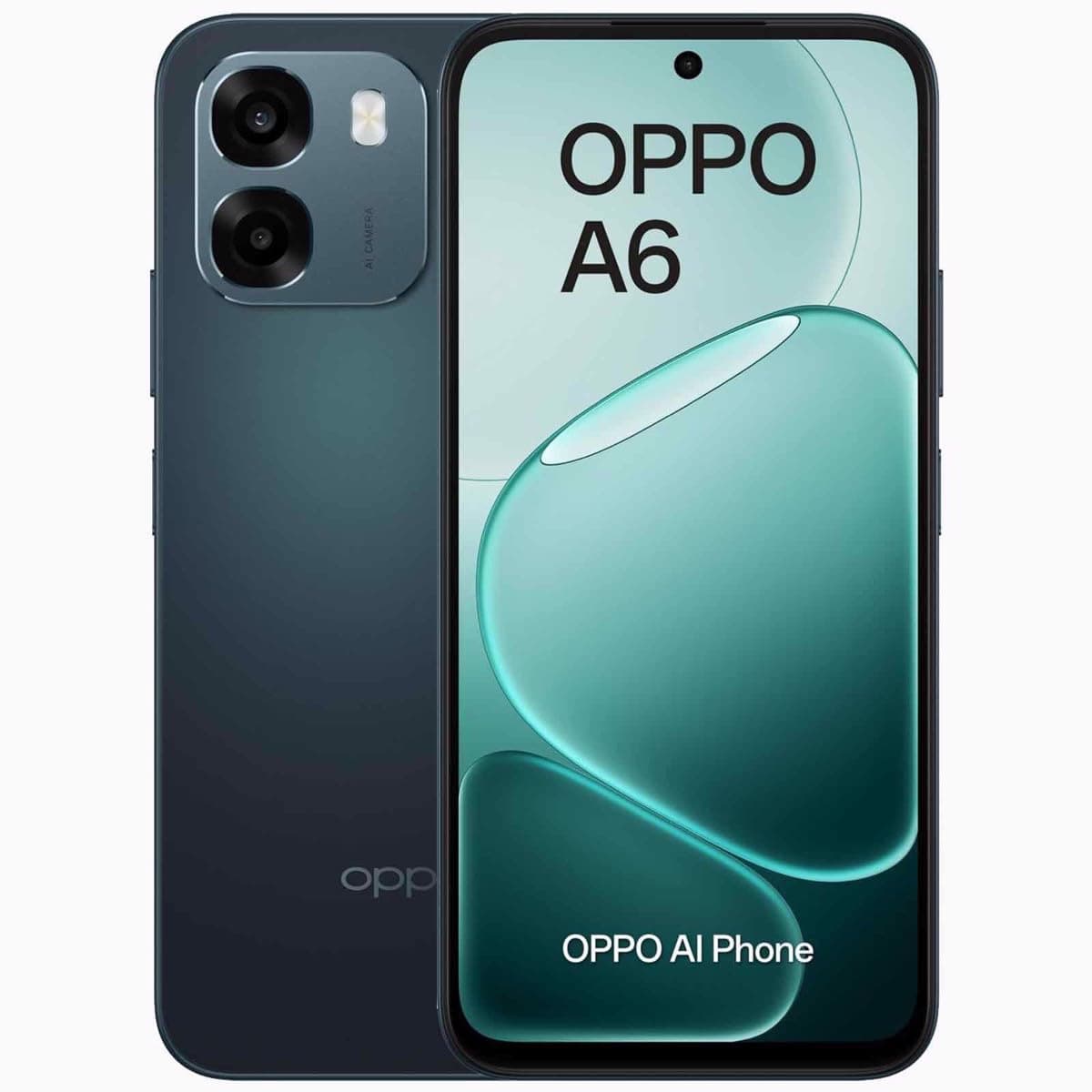 OPPO A6 Dual-SIM 256GB ROM + 6GB RAM (GSM Only | No CDMA) Factory Unlocked 5G Smartphone (Sapphire Blue) - International Version