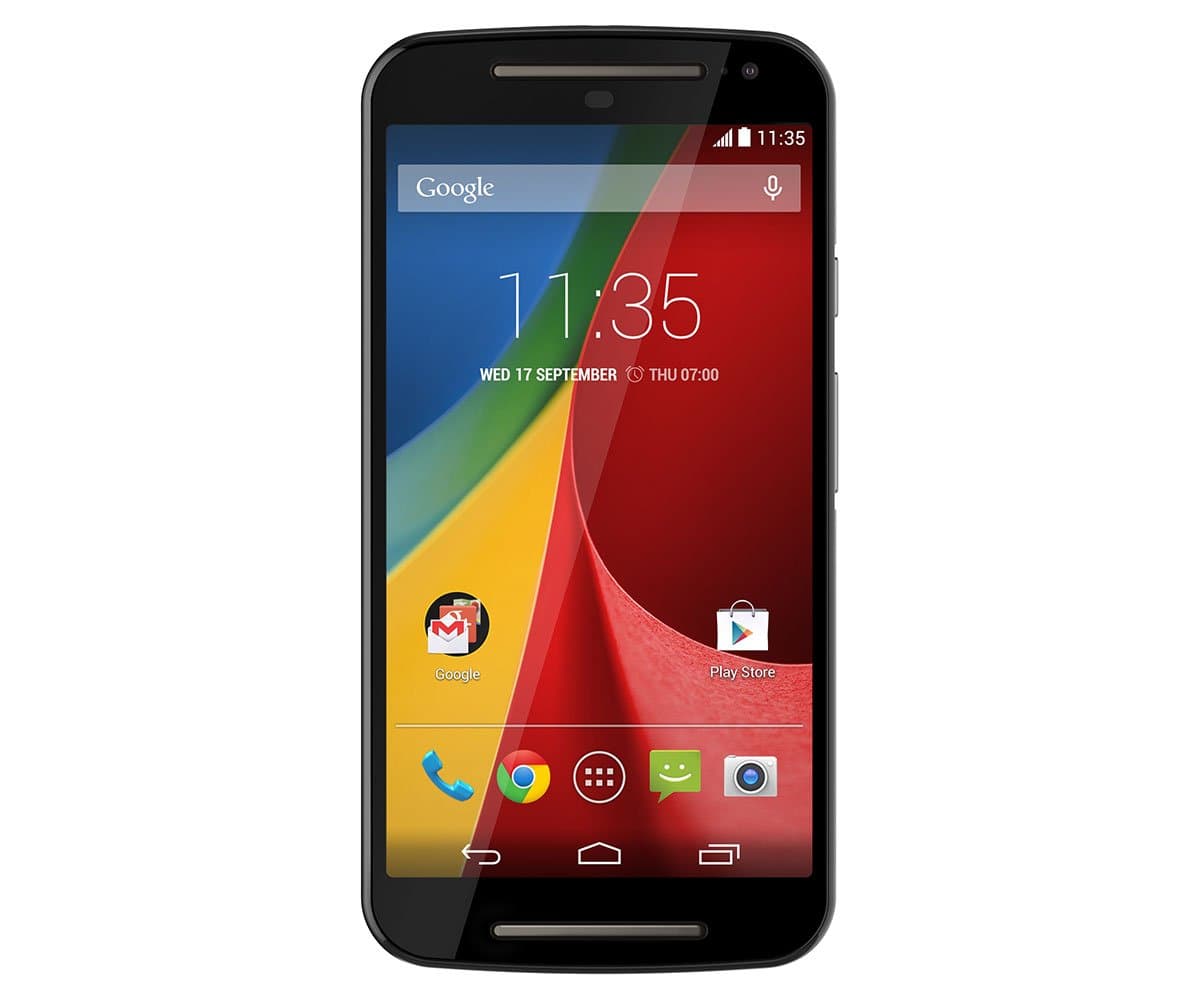 Motorola Moto G (2nd Gen.) Single-SIM 8GB ROM + 1GB RAM (GSM Only | No CDMA) Factory Unlocked 4G/LTE Smartphone (Black) - International Version