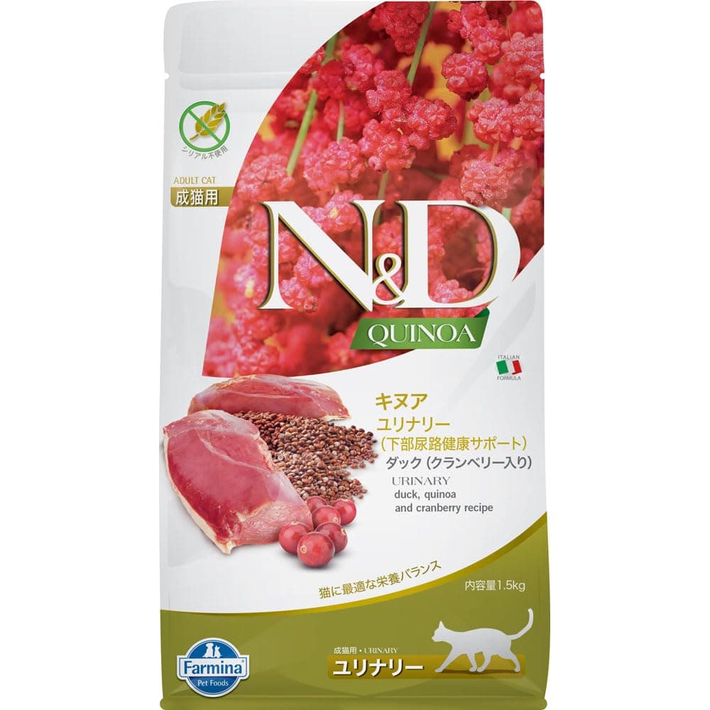Farmina QUINOA CAT URINARY DUCK 1.5 KG