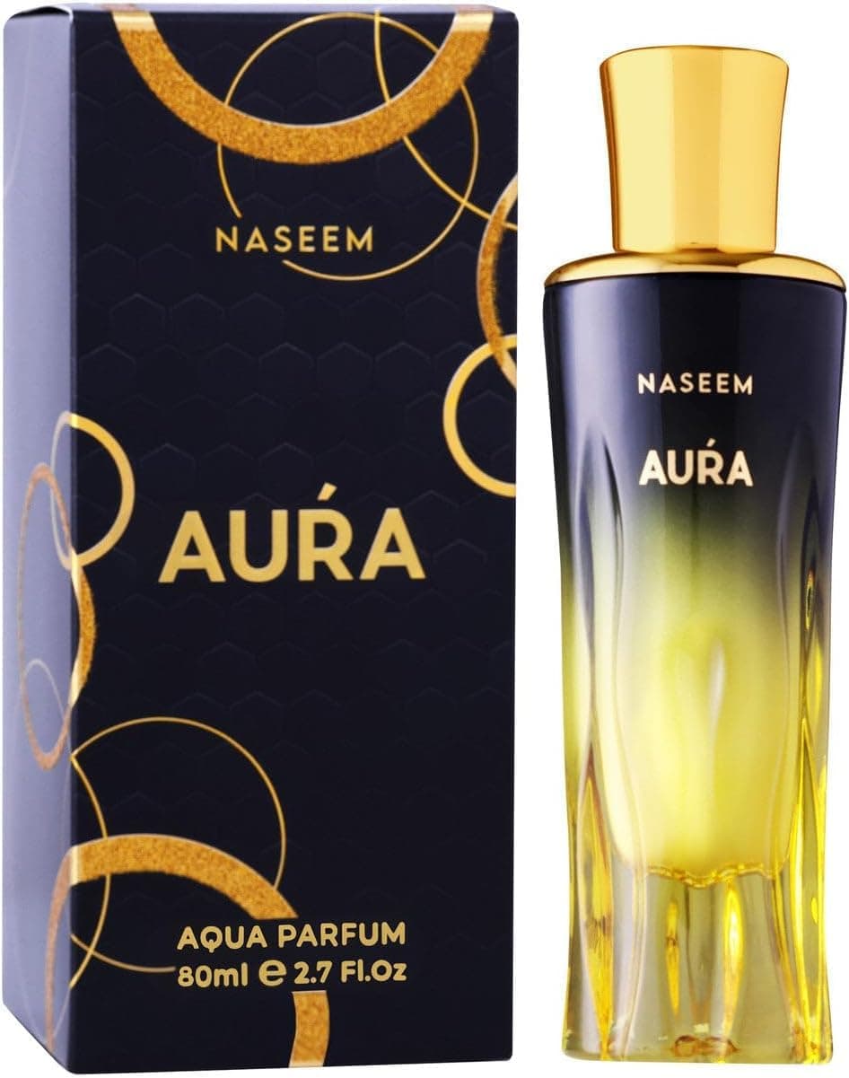 NASEEM Aura - Passionate Lemon and Bergamot | Tenacious Orris Heart | Sandalwood and Ambroxan Base | Greatness in a Bottle