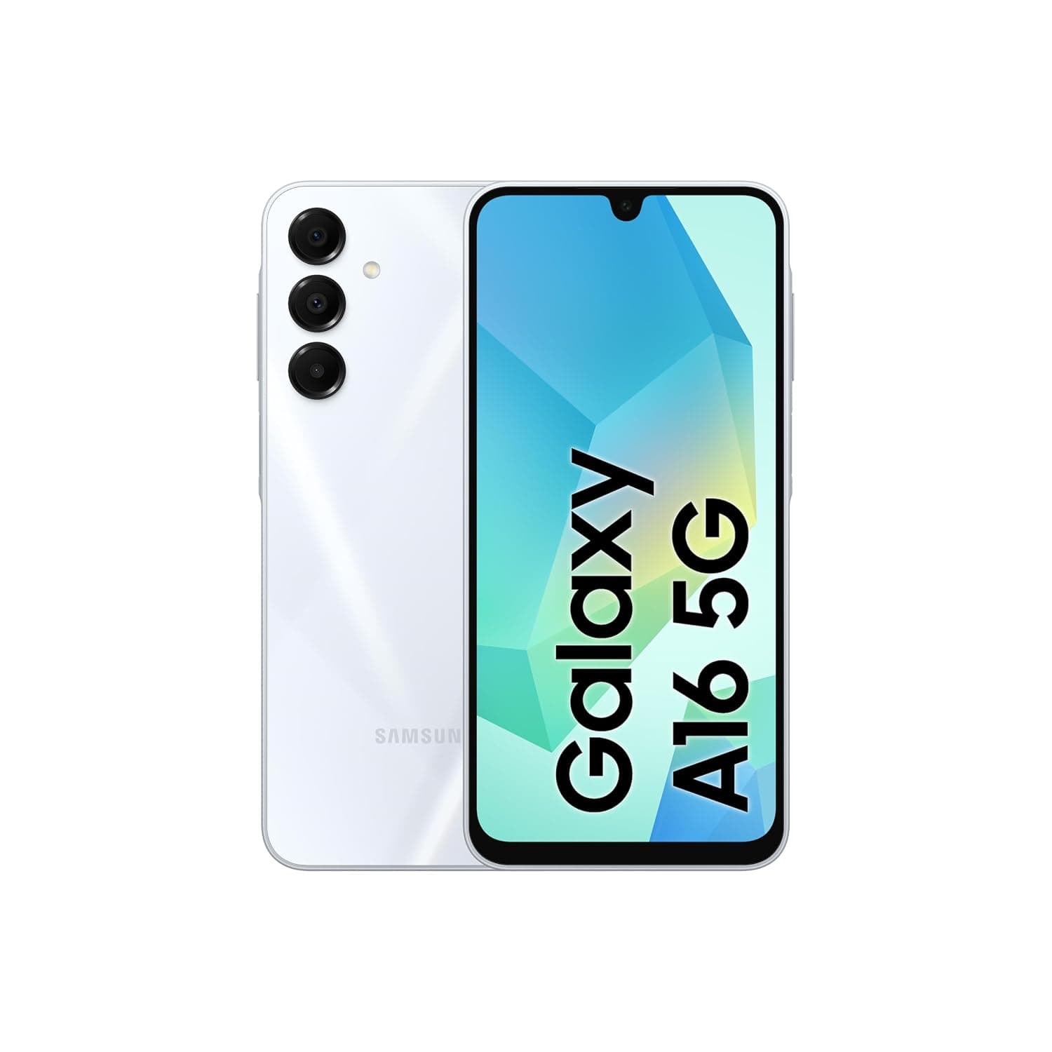 Samsung Galaxy A16 5G, Android Smartphone, Dual SIM Mobile Phone, 4GB RAM, 128GB Storage, Light Gray (KSA Version)
