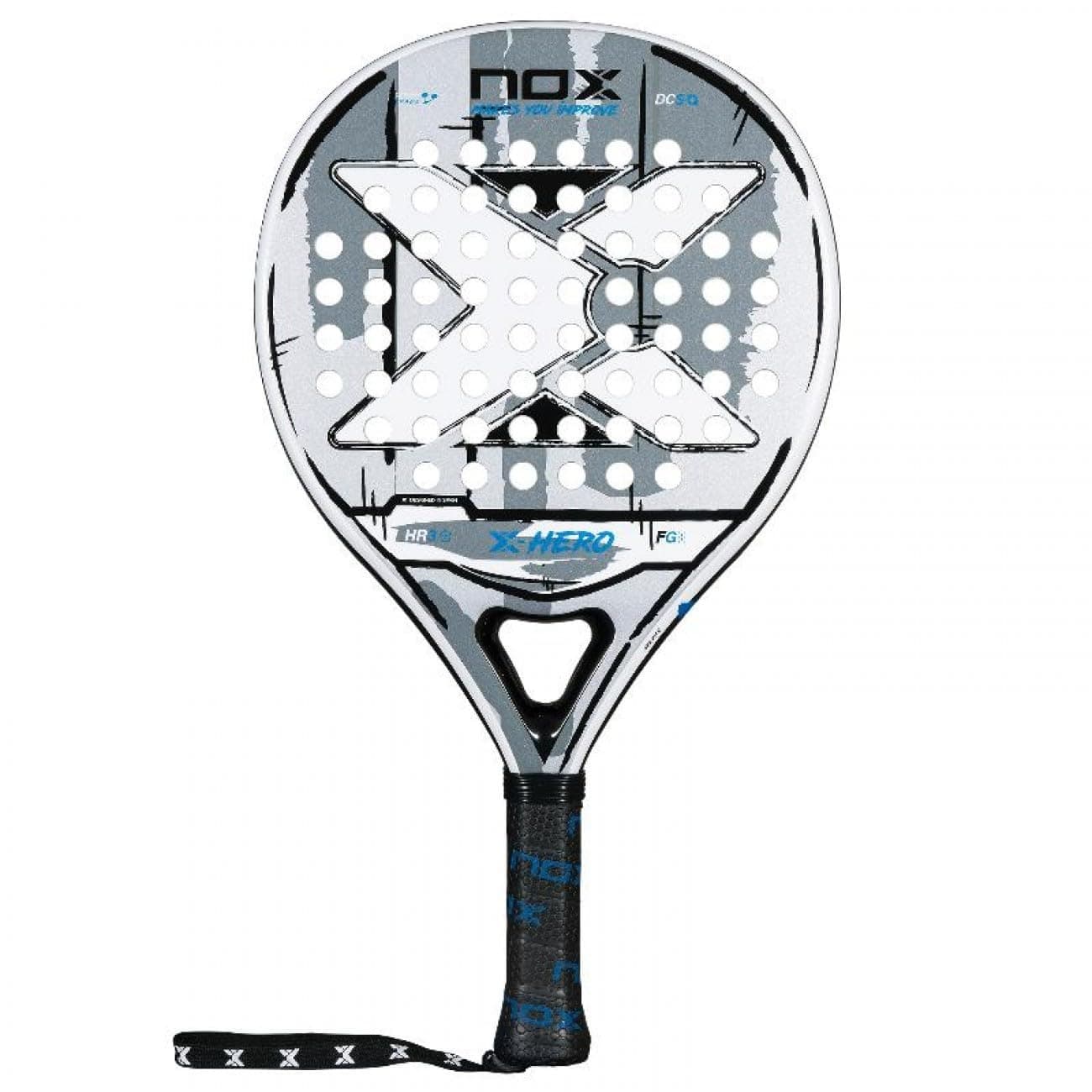 Nox X-Hero Padel Racket, White