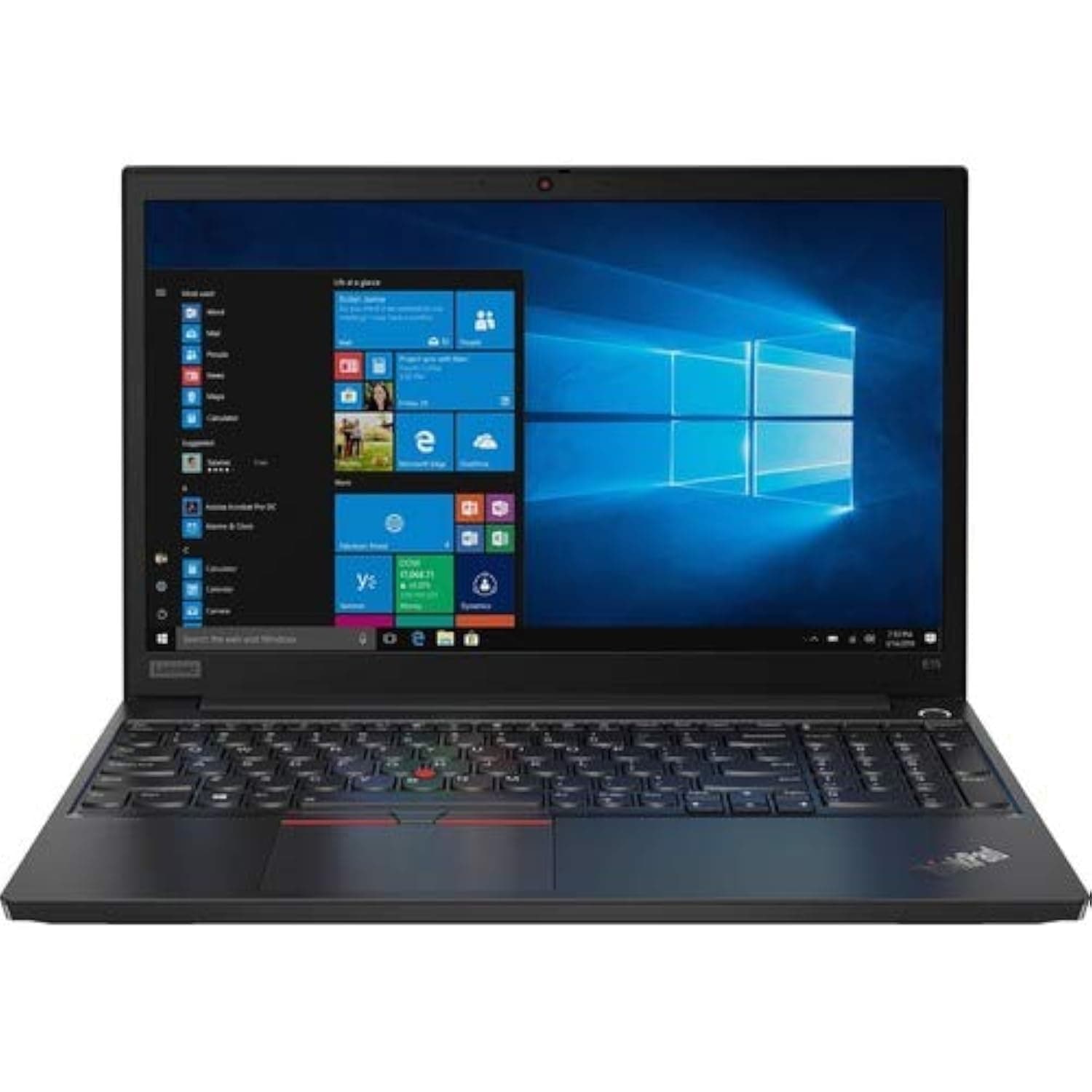 Lenovo ThinkPad E15 20RD006CUS 15.6" Notebook - 1920 x 1080 - Core i7 i7-10510U - 8 GB RAM - 1 TB HDD - Glossy Black - Windows 10 Pro 64-bit - Intel UHD Graphics - in-Plane Switching (IPS) Techno