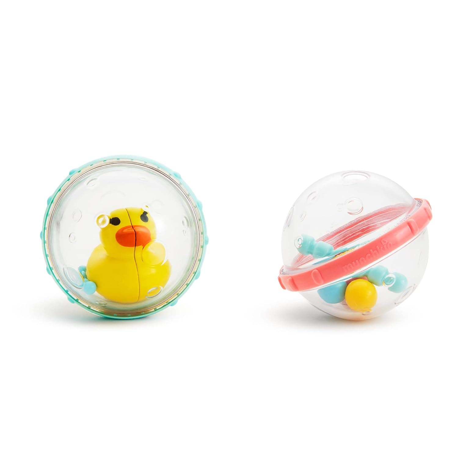 Munchkin Float & Play Bubbles, bath toy, bath activity fun, colorful toy to keep kids engaged, infant/baby/toddler/kids, 4 months and above, pack of 2.