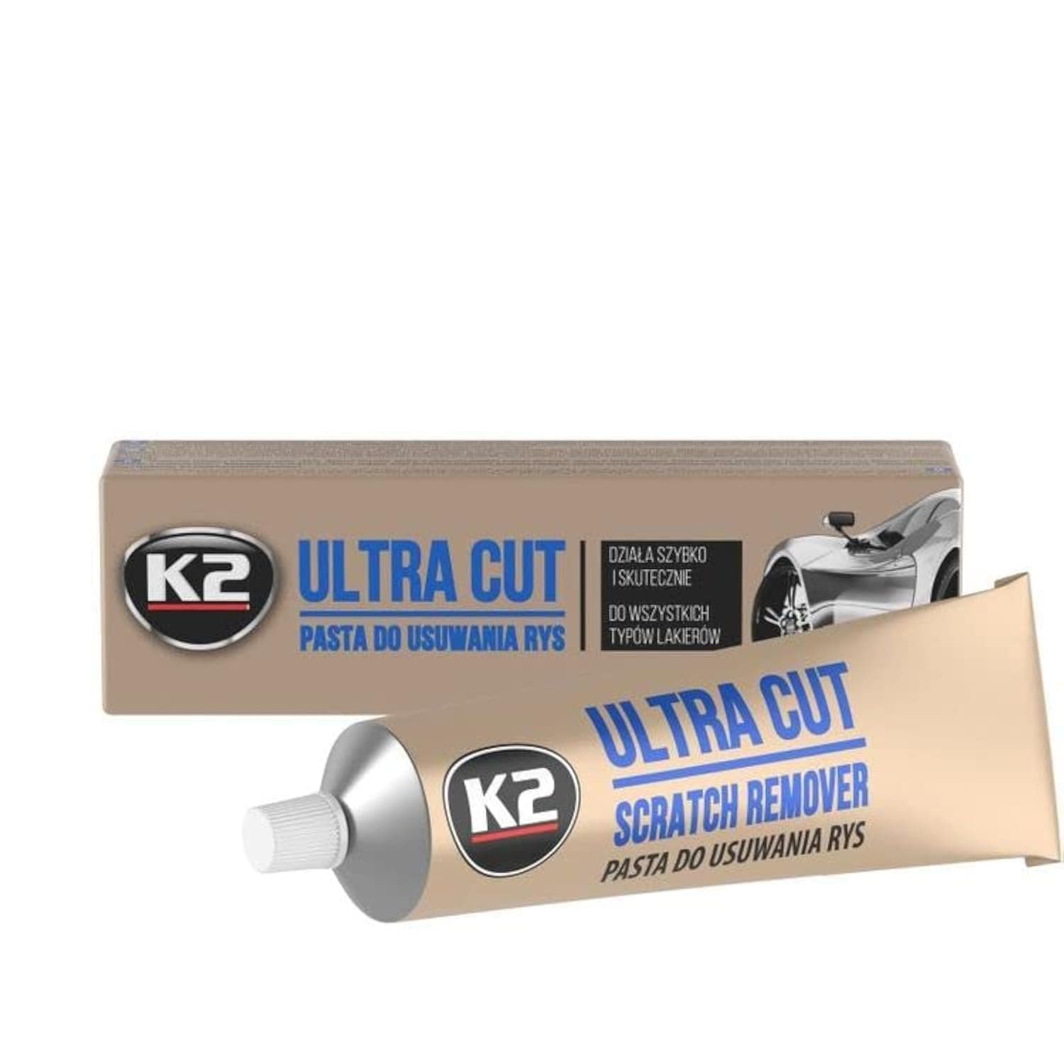 K2 Ultra Cut High-Performance Scratch Remover – Effortlessly Erase Car Scratches, Quick Fix for Paint Restoration