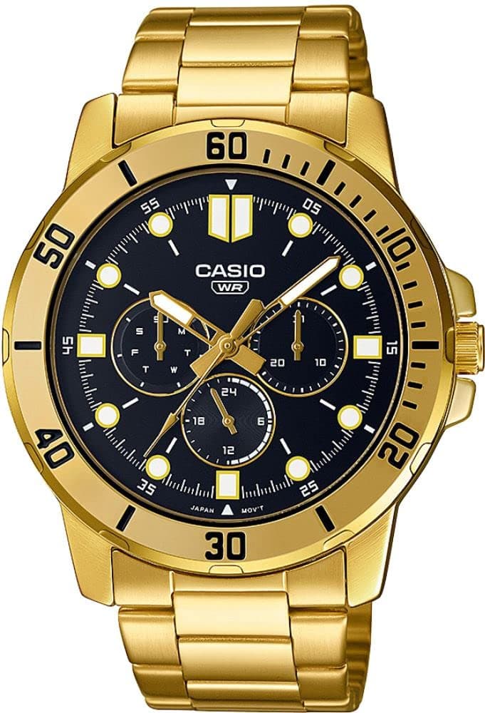 Casio Unisex Analog Watch Brown