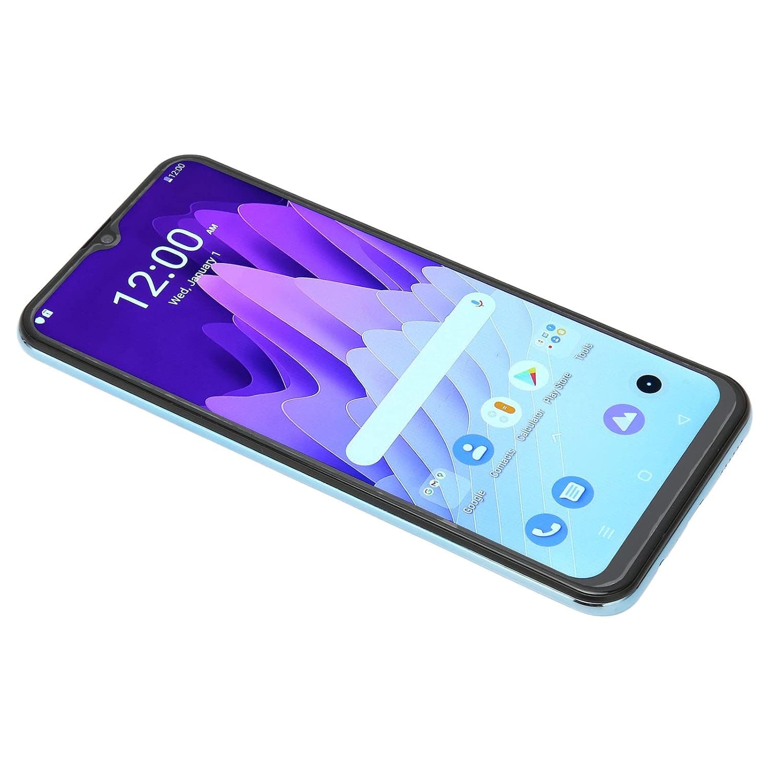 Ultra-thin Mobile Phone, MTK6889 9 Pro Smartphone HD Full Screen Face Recognition with Data Cable for Photography(Green)