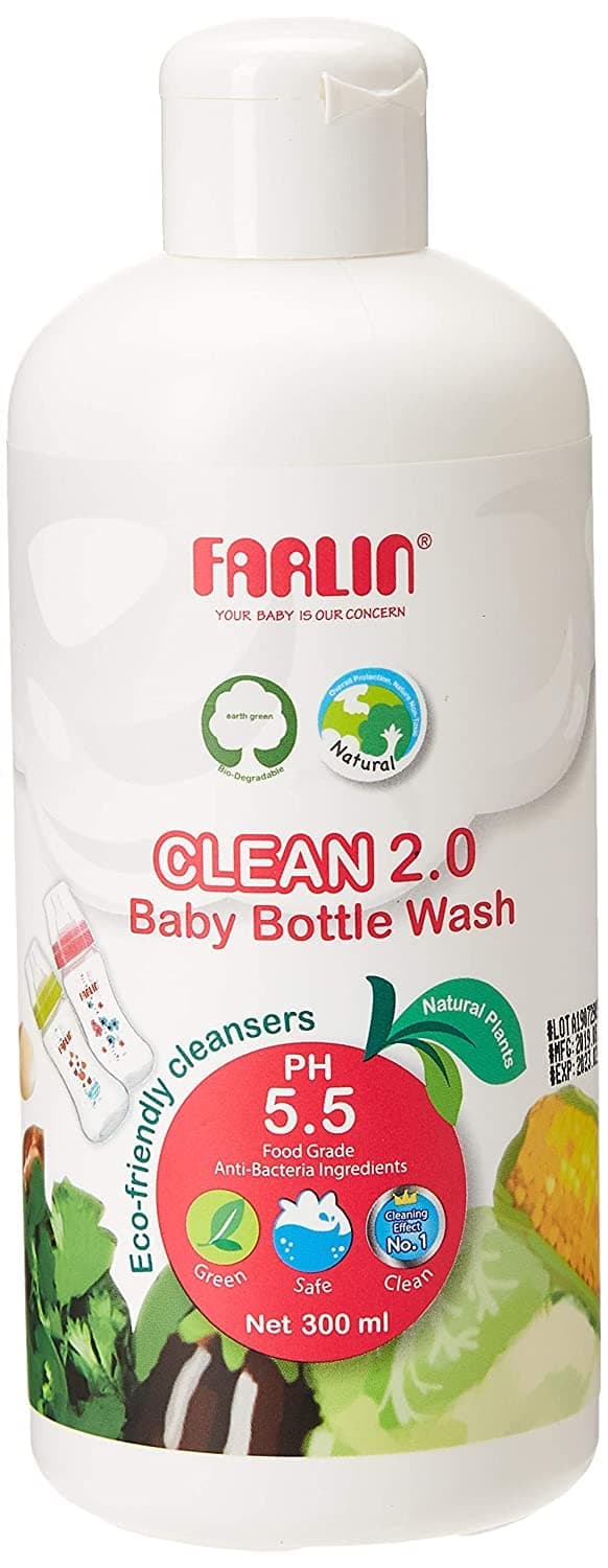 Farlin Clean 2.0 Baby Bottle Wash, 300 mlBottle