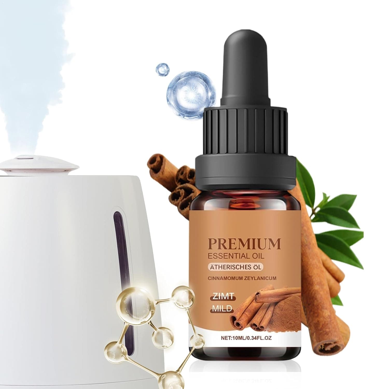 Fragrance Oil Individual Long Lasting Aromatherapy 10ml | Oil Diffuser Scents for Friends Men Women Indoor Home Party Room Meditation
