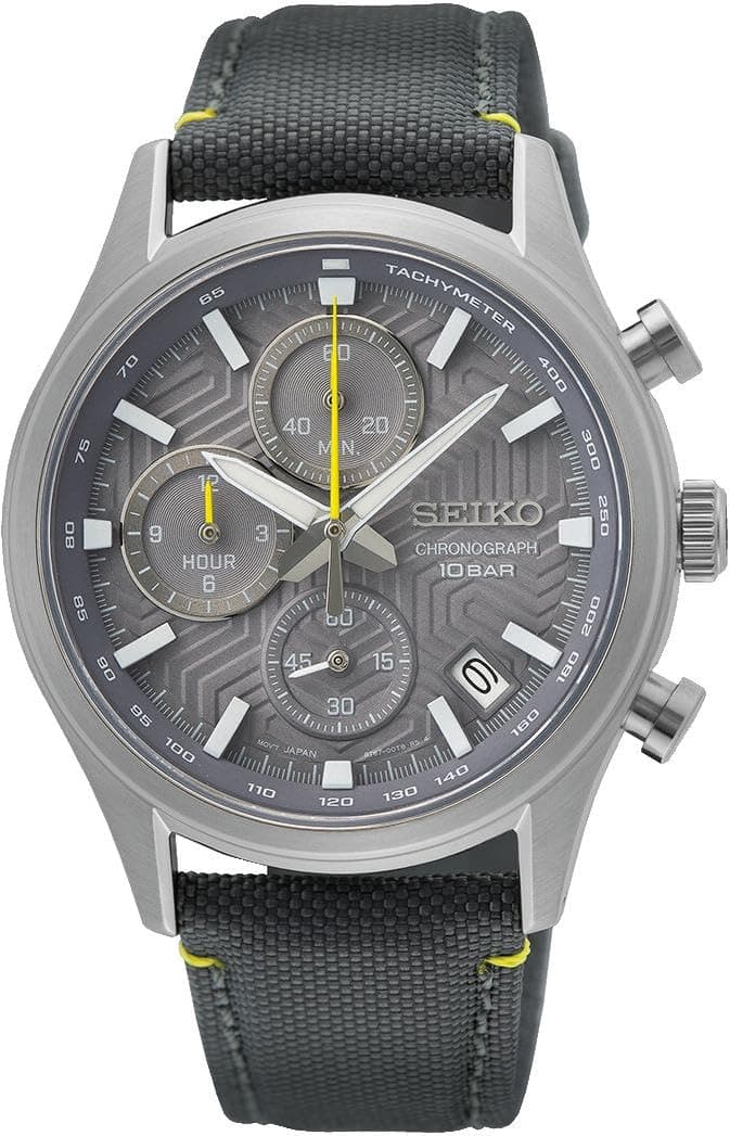 Seiko Men's Analogue Quartz Watch with Stainless Steel Strap