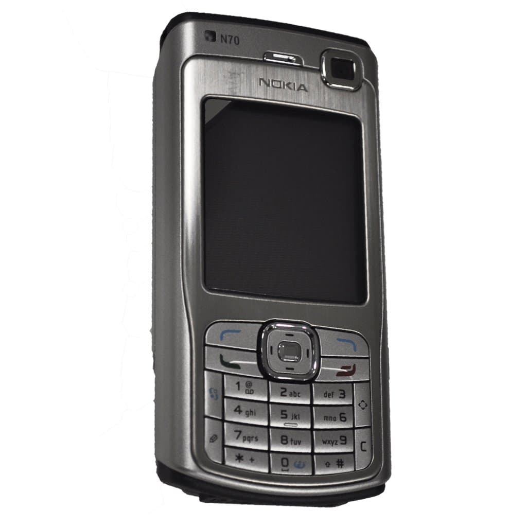 Nokia N70 Factory Unlocked,3G UK Version Phone - Silver