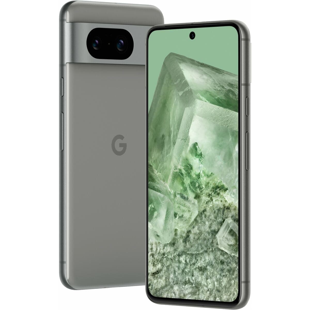 Google Pixel 8 5G | Unlocked Dual SIM (nano-SIM, eSIM) | 6.2-inch Android Smartphone (128GB + 8GB RAM, Hazel)