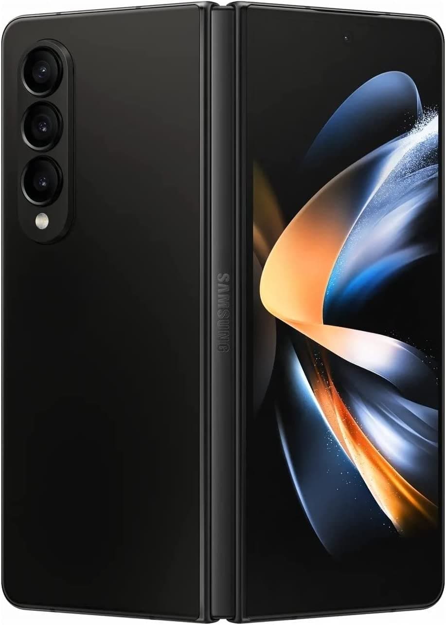 Samsung Galaxy Z Fold4 Dual-SIM ENTERPRISE EDITION 256GB ROM + 12GB RAM (Only GSM | No CDMA) Factory Unlocked 5G Smartphone (Phantom Black) - International Version
