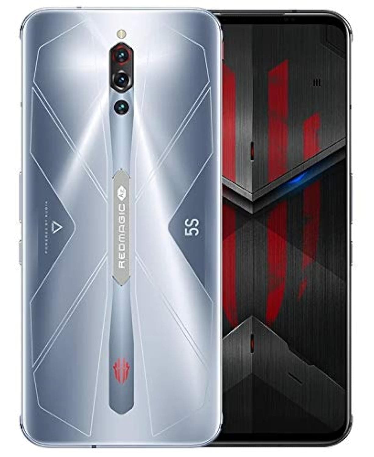 ZTE Nubia Red Magic 5S Dual Sim - 128GB, 8GB RaM, Sonic Silver - International Version