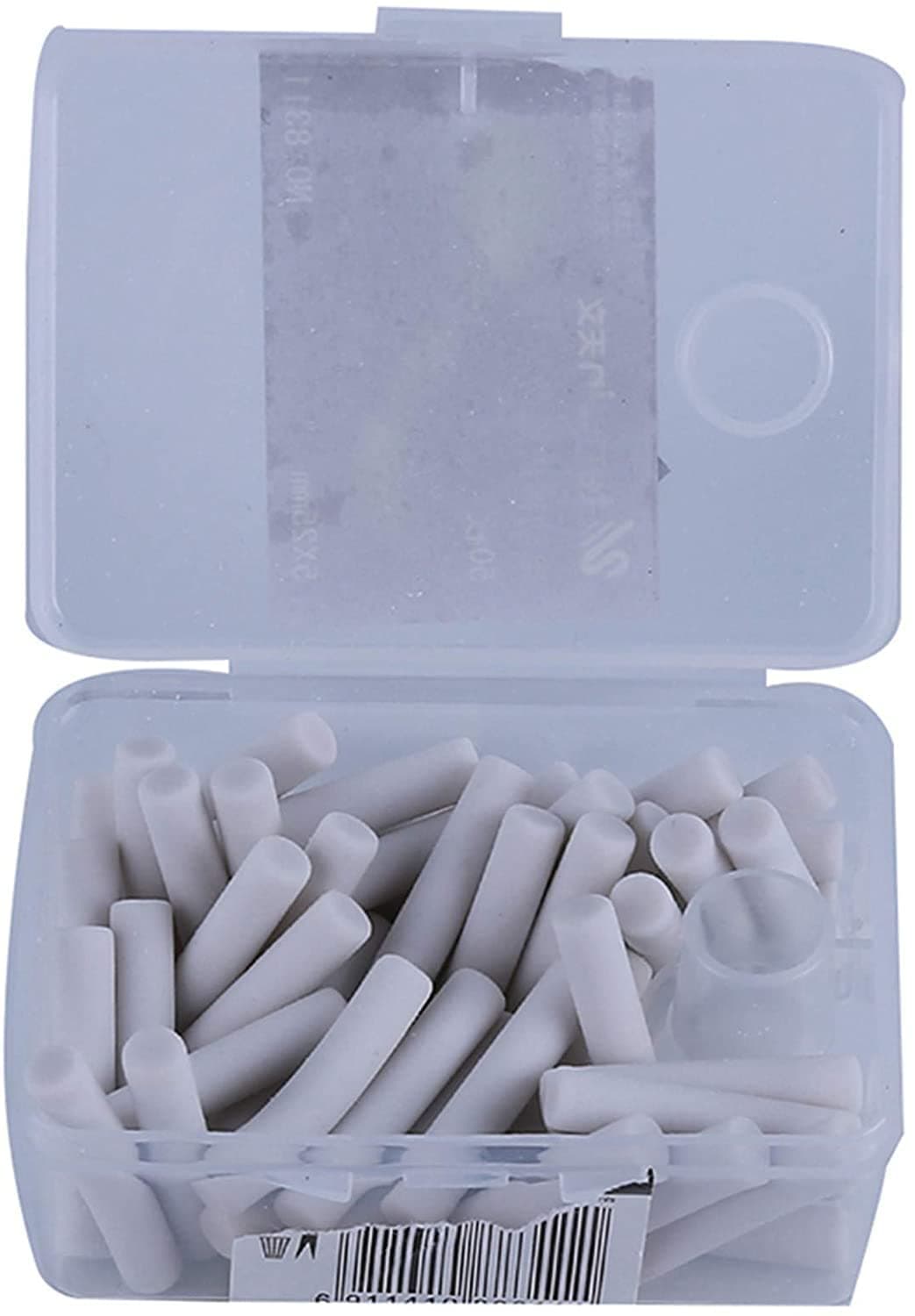 Eraser Refills for Electric Eraser Pack of 50pcs Replaceable Rubbers Packed in One Box for Art Pencil Drawing Painting Drafting Sketch and Crafts