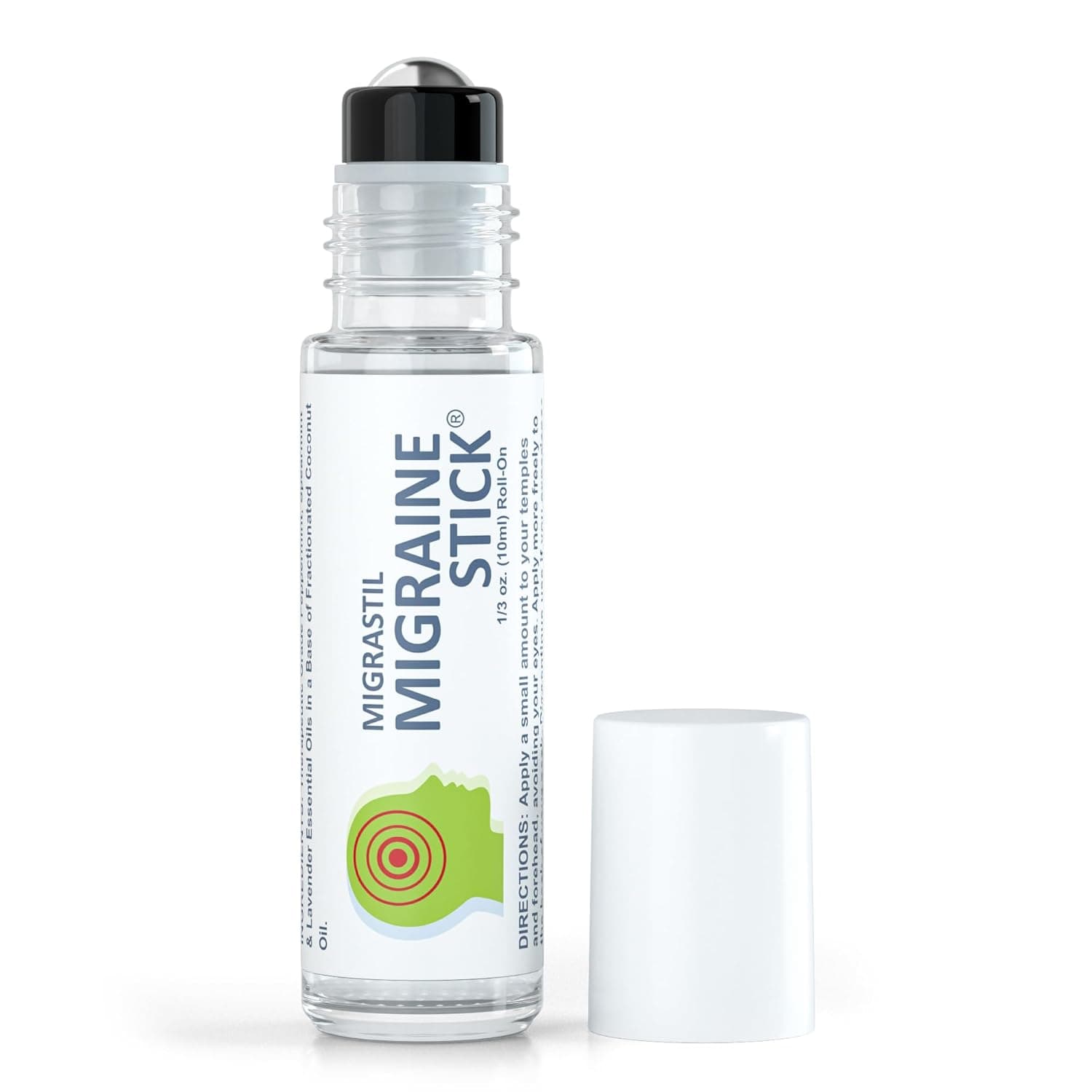 Migrastil Migraine Stick ® Roll-on, 0.3-Ounce Essential Oil Aromatherapy 10ml