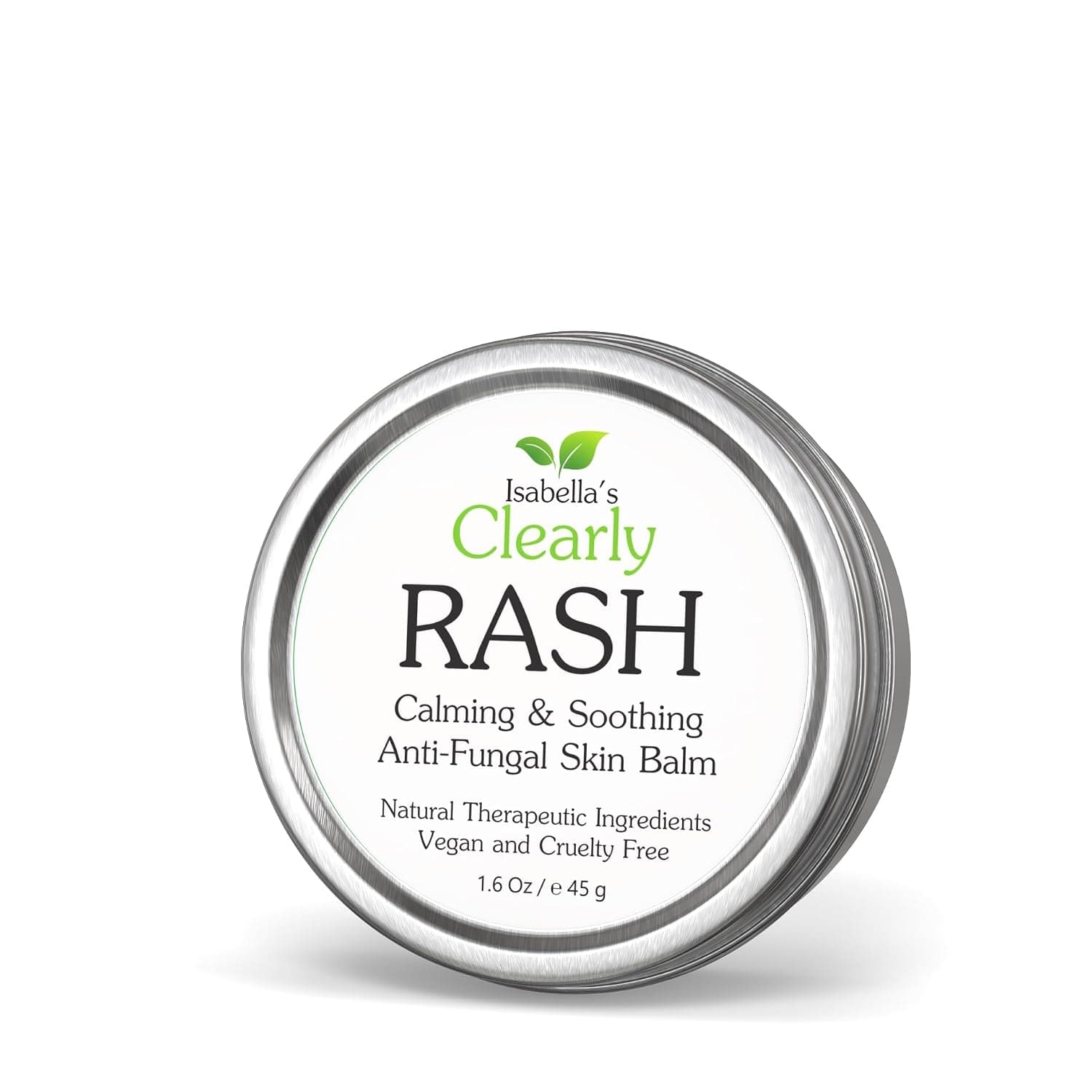 Isabella's Clearly RASH Anti Fungal Soothing Skin Balm | Helps to Provide Relief for Itching, Skin Rash, Dry Irritated Skin, Athlete's Foot, Eczema, Jock Itch | Natural Product Made in USA