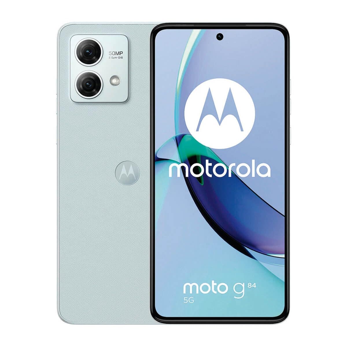 Motorola Moto G84 Dual-SIM 256GB ROM + 8GB RAM (GSM Only | No CDMA) Factory Unlocked 5G Smartphone (Marshmallow Blue) - International Version