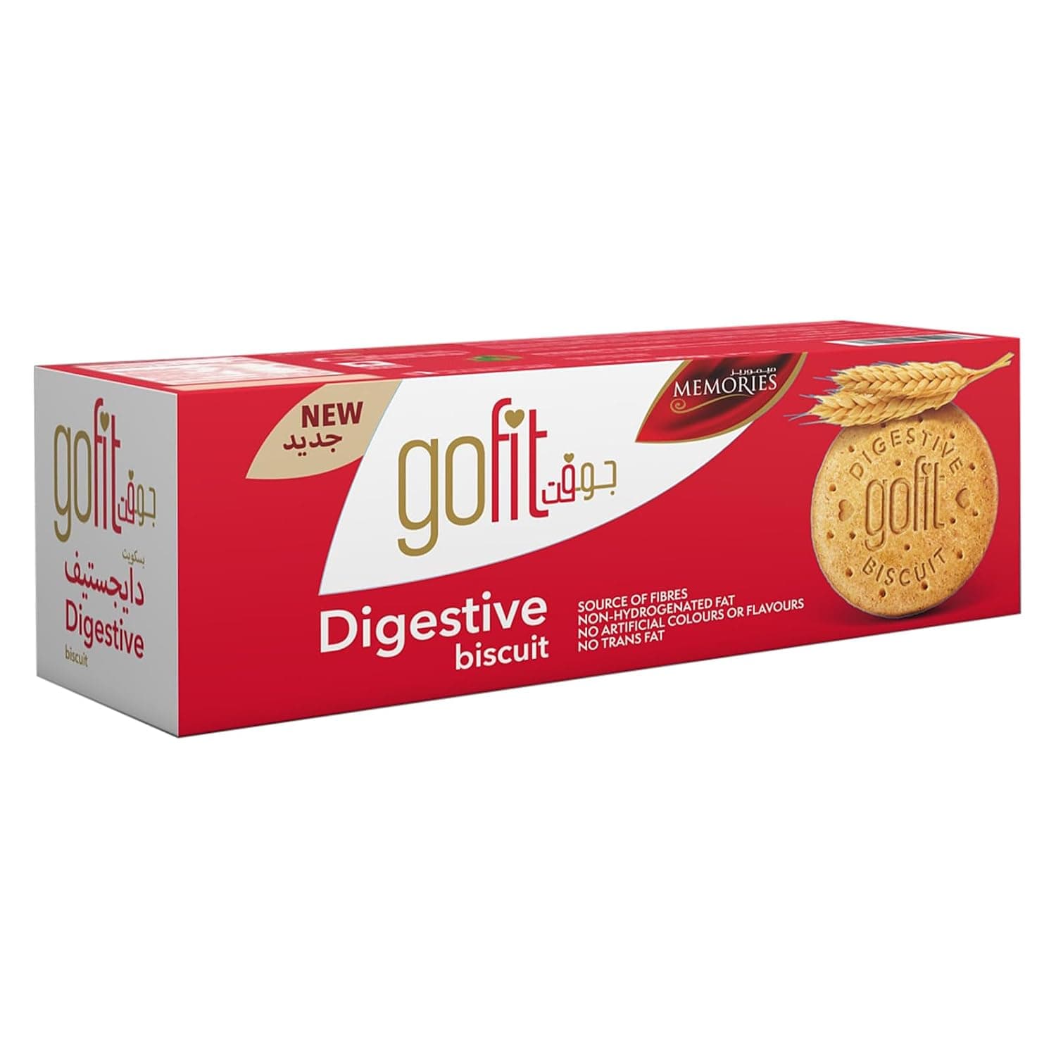 Memories Gofit Digestive Biscuit, 250 g