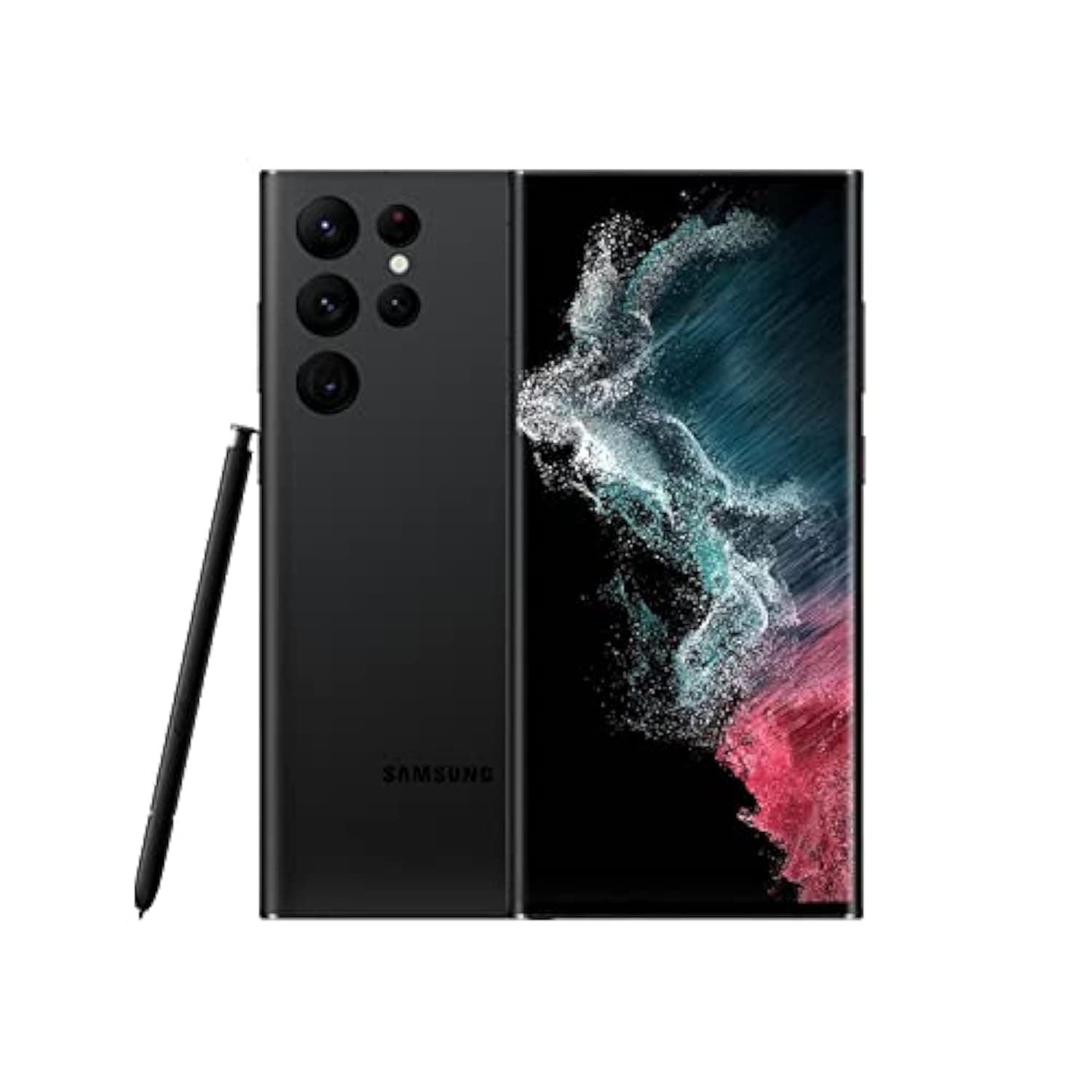 Samsung Galaxy S22 Ultra 5G Mobile Phone 128GB SIM Free Android Smartphone Phantom Black- International Version