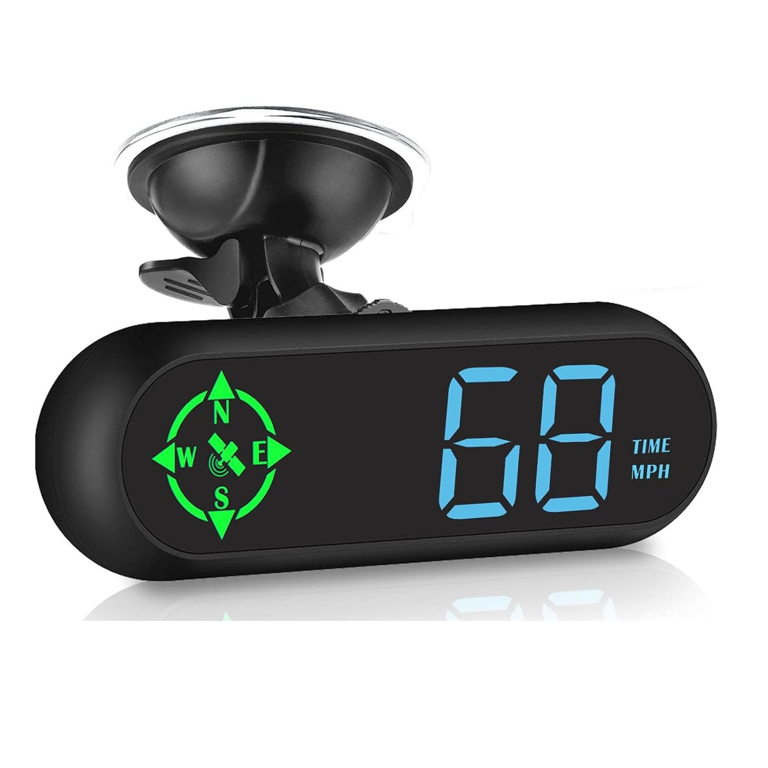 Digital GPS Speedometer, Universal MPH Heads-Up Display, for Car GPS Speedometer, Large Screen HUD, with Over Speed Alarm Fatigued Driving Alert, for All Vehicle