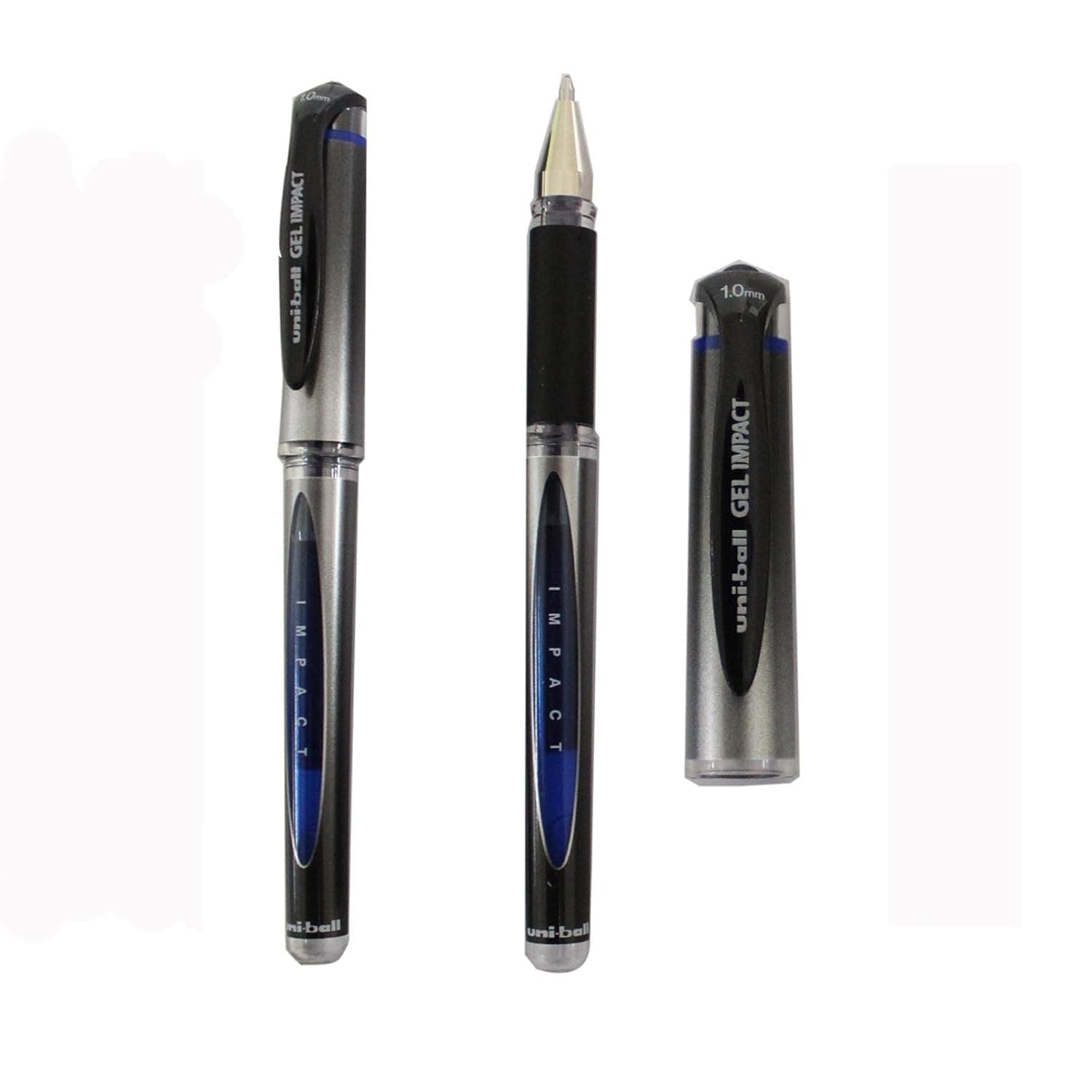 GEL INK ROLLER BALL 1.0 UNI IMPACT BLUE UM-153SBLE