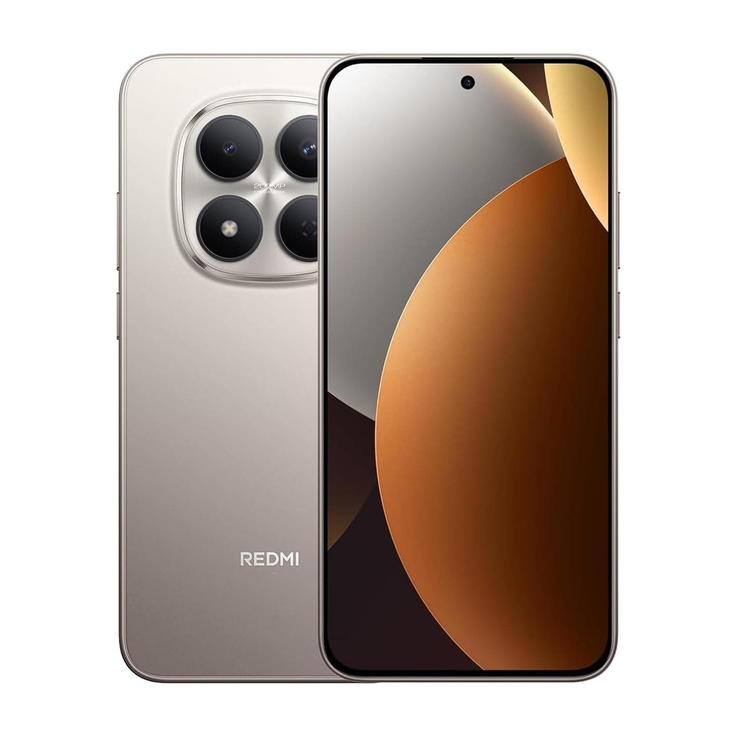 Xiaomi Redmi Note 15 Pro Dual-SIM 256GB ROM + 8GB RAM (GSM Only | No CDMA) Factory Unlocked 5G Smartphone (Titanium) - International Version