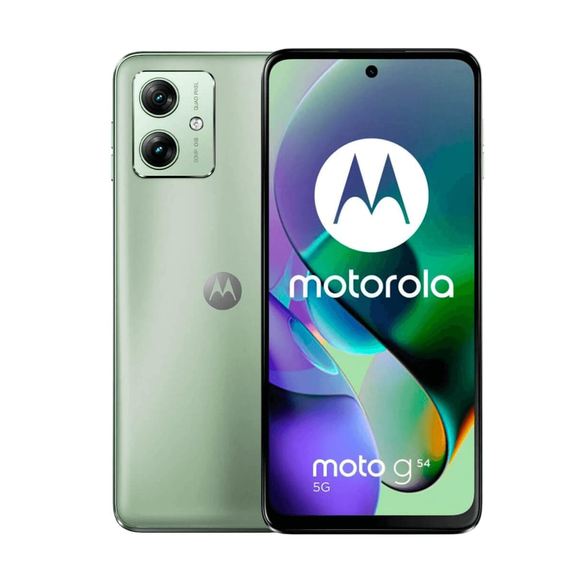 Motorola Moto G54 Power DUAL-SIM 256GB ROM + 12GB RAM (GSM Only|No CDMA) Factory Unlocked 5G Smartphone (Mint Green) - International Version