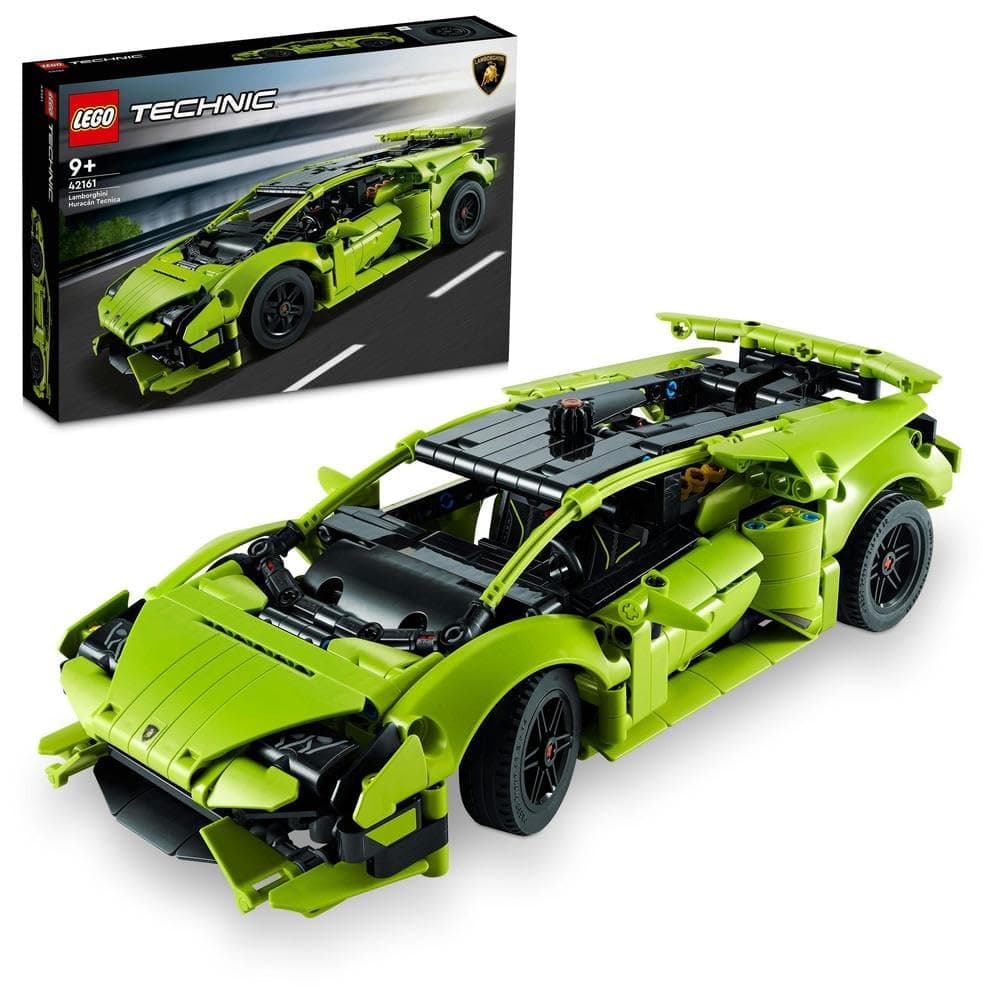 LEGO Technic Lamborghini Huracán Tecnica 42161 | Race Car Model Kit, Building Set for Kids, Collectible Vehicle, Gift for 9+ Year Old Boys & Girls, 806 Pieces