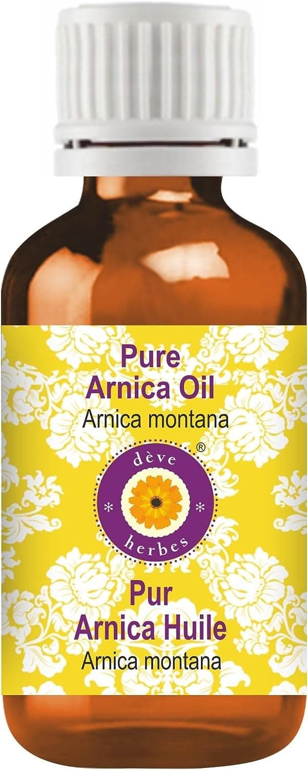 Deve Herbes Pure Arnica Oil (Arnica montana) 15ml (0.50 oz)