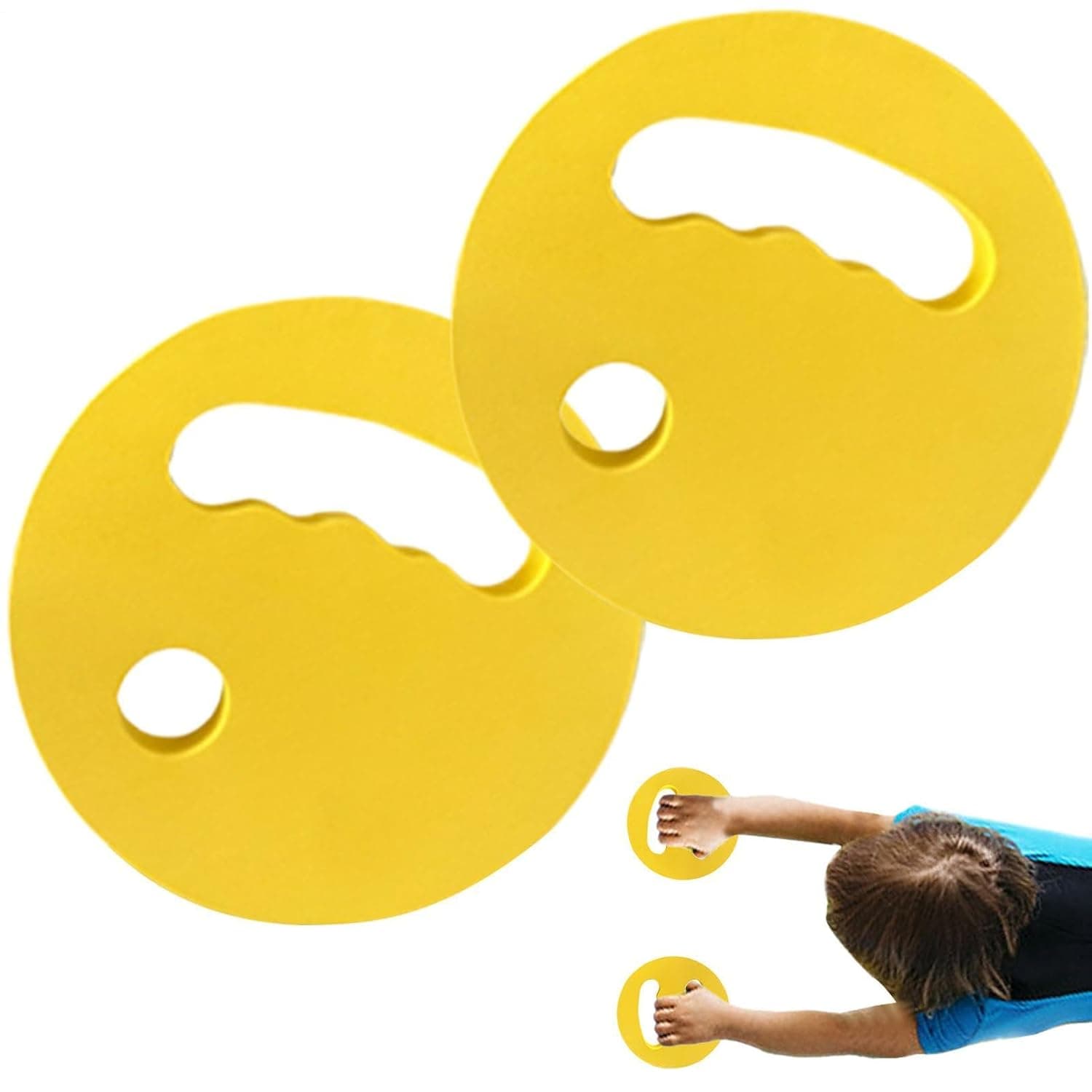 Water Aerobics Discs Handheld Ergonomic Grip