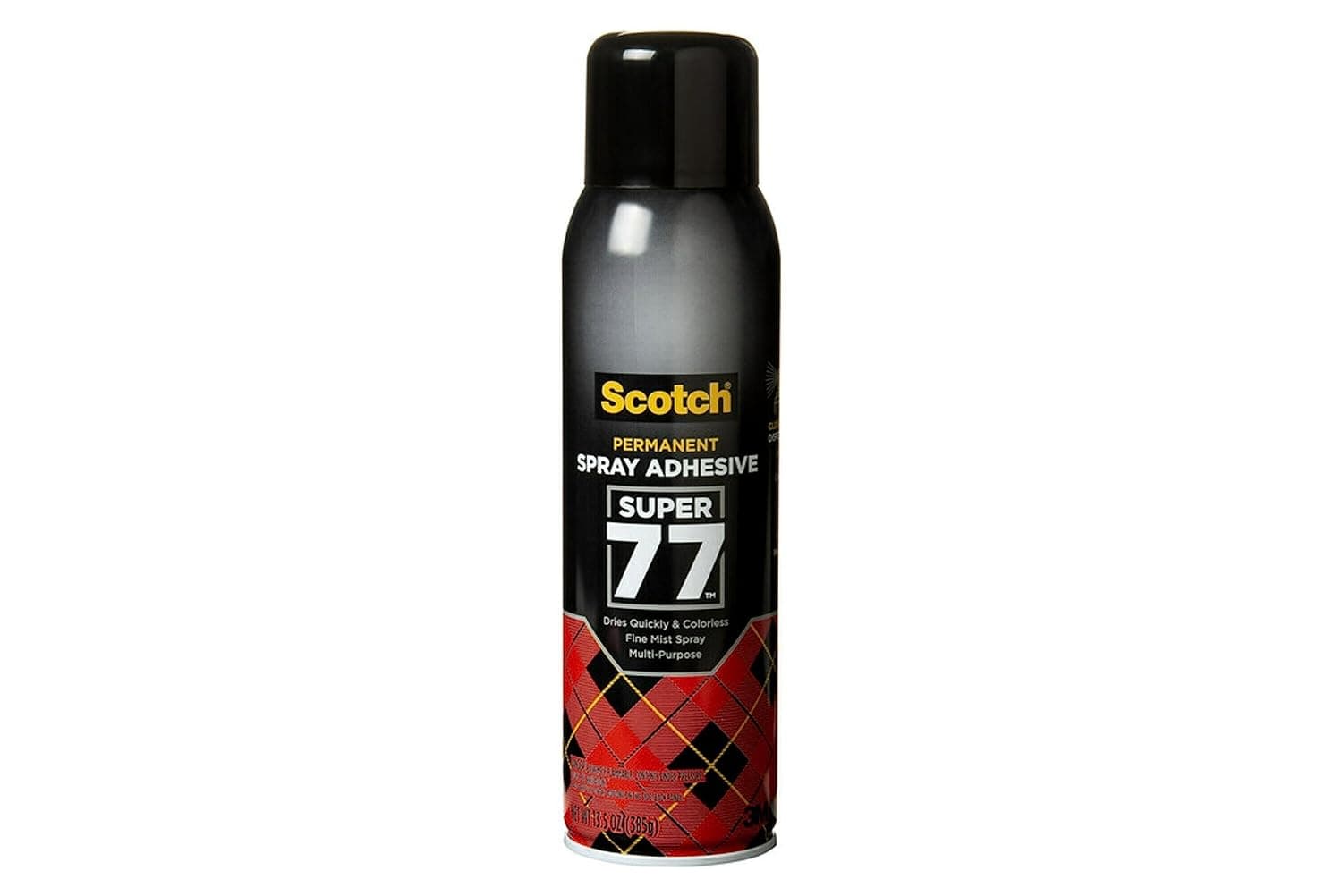 Scotch Multi-Purpose Spray Adhesive 13.57 oz (385gr) | Transparent color | Multipurpose Adhesive Spray | Bonds to Fabric, Cardboard, Plastic, Metal, Wood and More | Glue | Super Glue | 1 bottle/pack