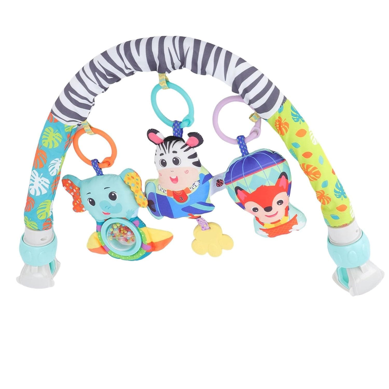 Eacam Colorful Baby Stroller Arch Toy with Safe Polyester and ABS Material,