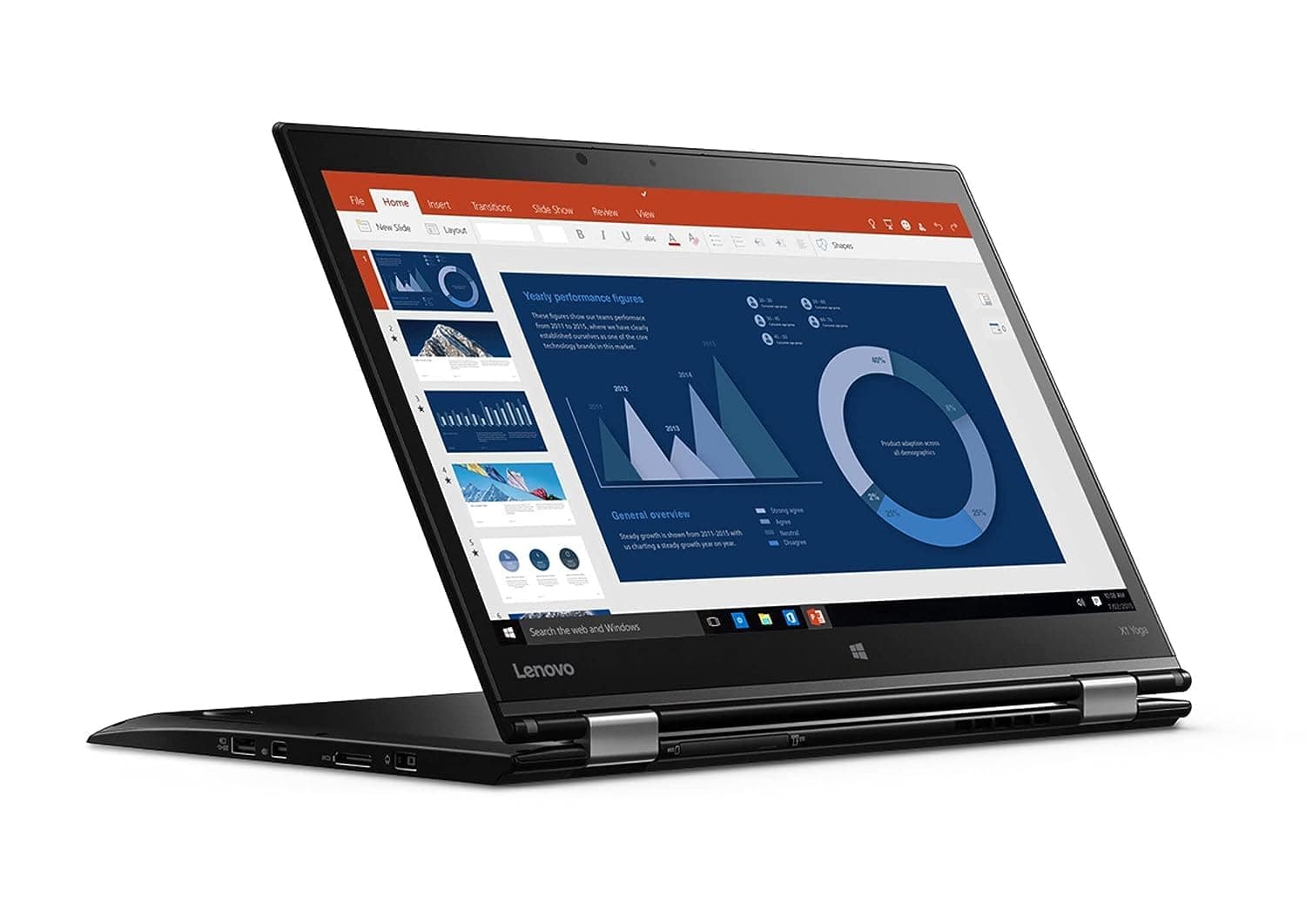 LENOVO THINKPAD X1 Yoga (3RD GEN), Intel CORE I5 8250U, 8GB LPDDR3, 256GB M.2 NVME SSD, 14" 2560X1440 WQHD IPS Touchscreen, Windows 10 Pro (Refurbished)