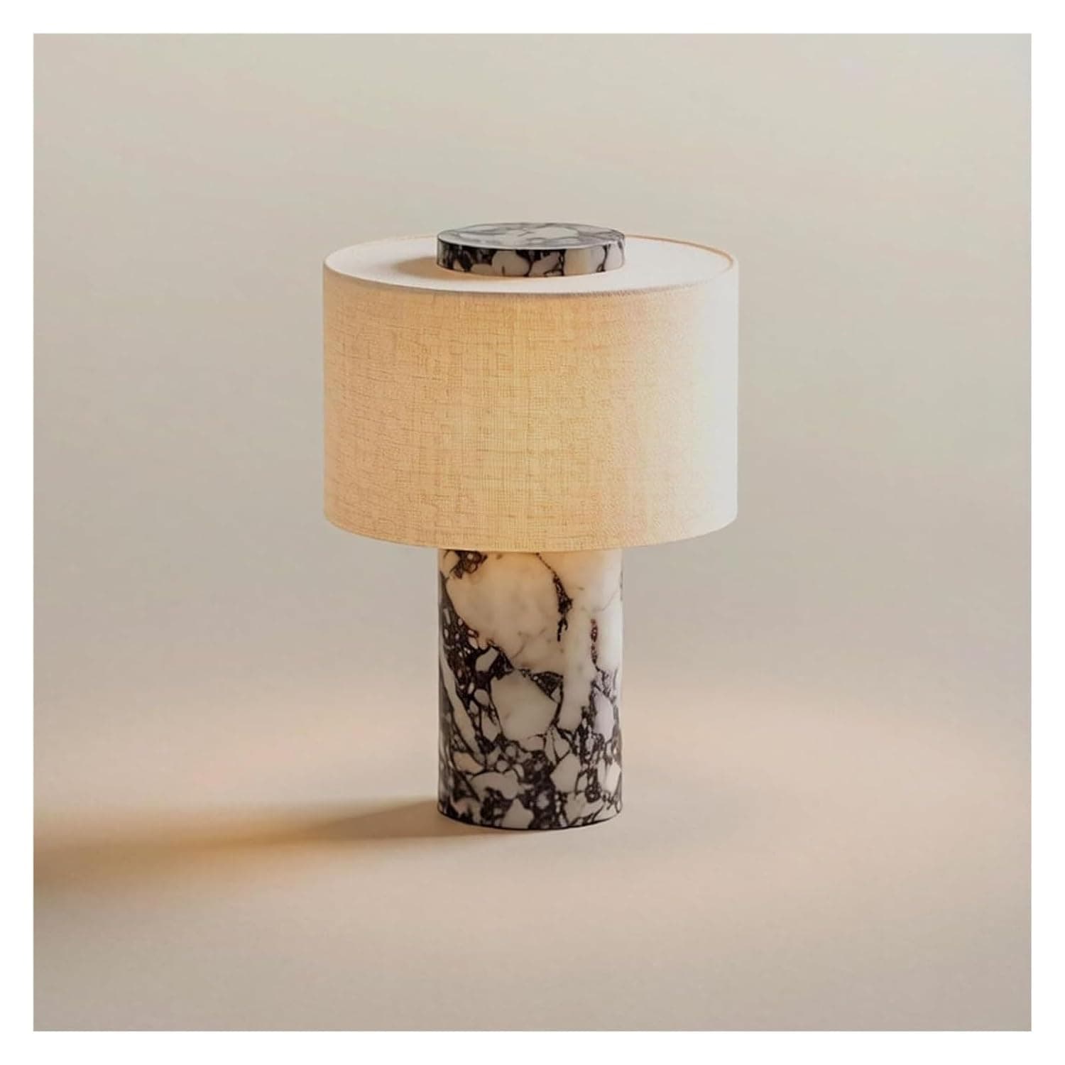 Rechargeable Marble Touch Table Lamp(B,Rechargeable)