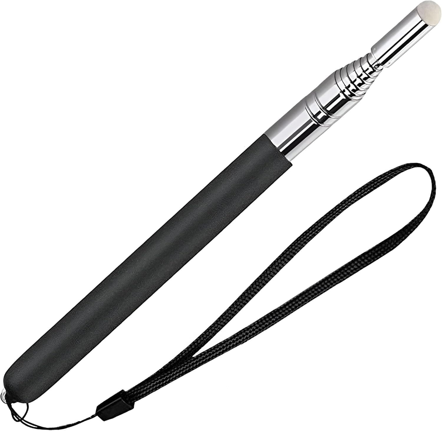 Joyzzz Telescopic Pointer Stick, 1 Meter Retractable Whiteboard Pointer with Hand Lanyard, Extendable Teaching Tool Soft Felt Tip, Perfect for Classroom Instruction and Presentations