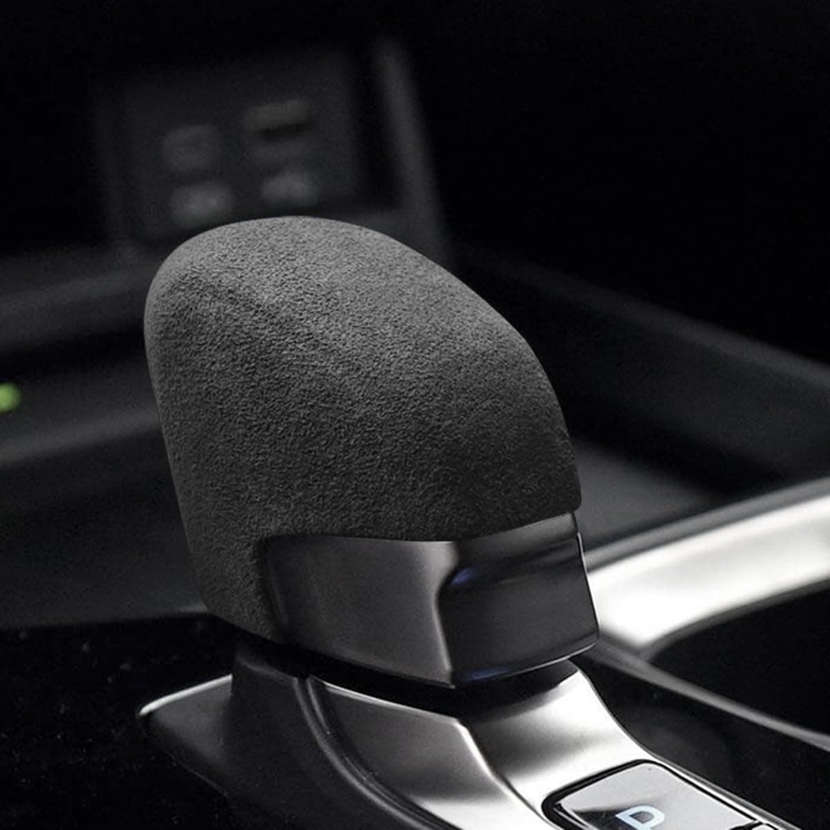 ZiWen New Interior Trim Center Gear Shift Knob Cover Accessories for Lexus RX 350 RX 500h 2023 2024 2025 NX 250 NX 350 NX 350h NX 450h 2022-2025 (Suede Black)