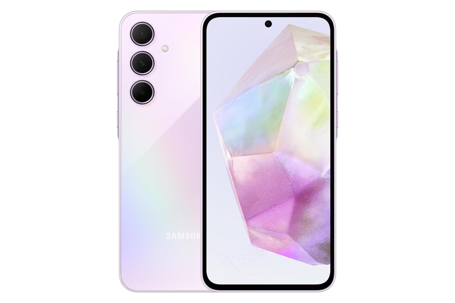 Samsung Galaxy A35 5G, 256GB Storage, 8GB RAM, Android Smartphone, Awesome Lilac (KSA Version)